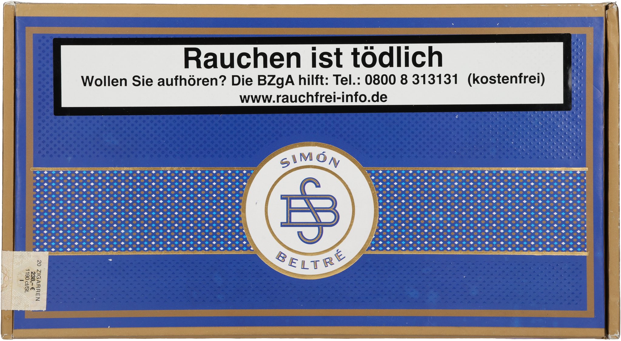 Andullo Short Robusto box front