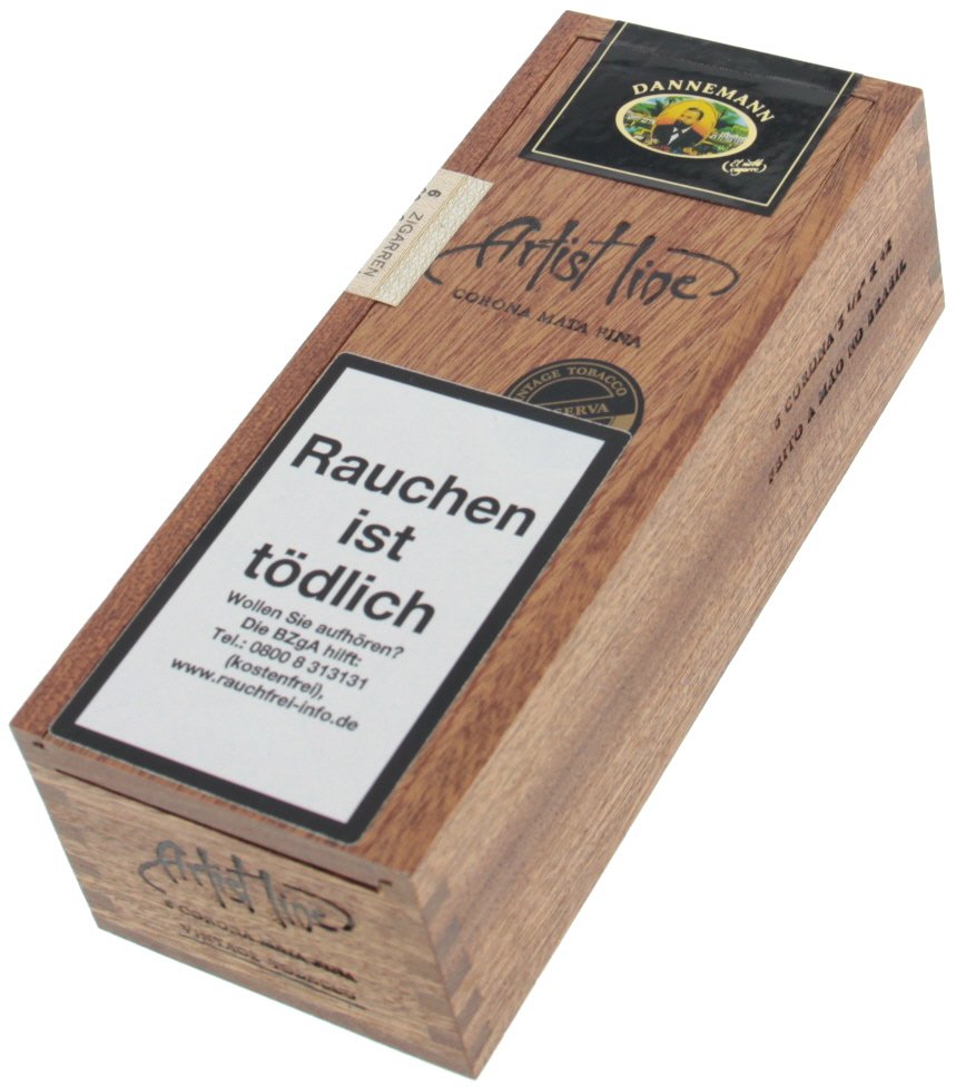 Dannemann Artist Line Reserva Mata Fina Corona Kiste