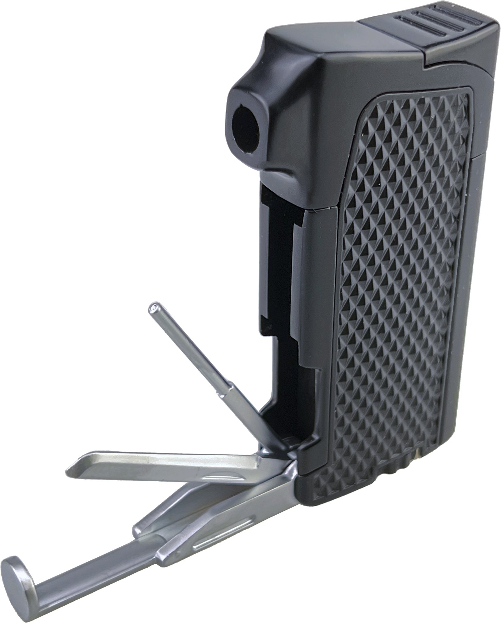 Hadson Pfeifenfeuerzeug Winjet Maine schwarz (11601)