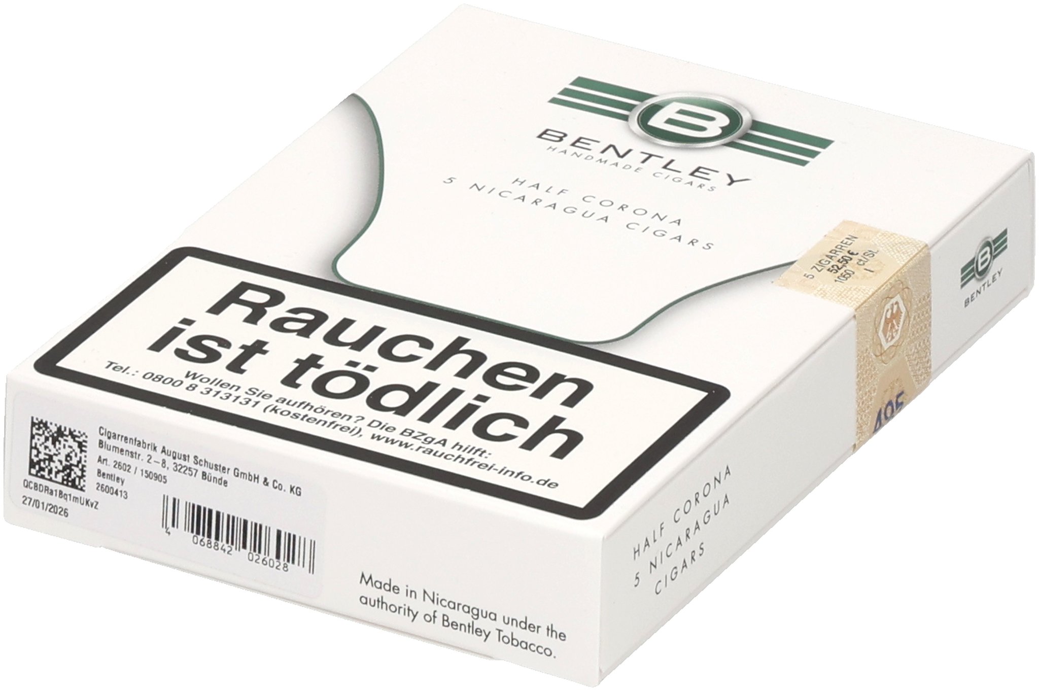 White Half Corona 5er box