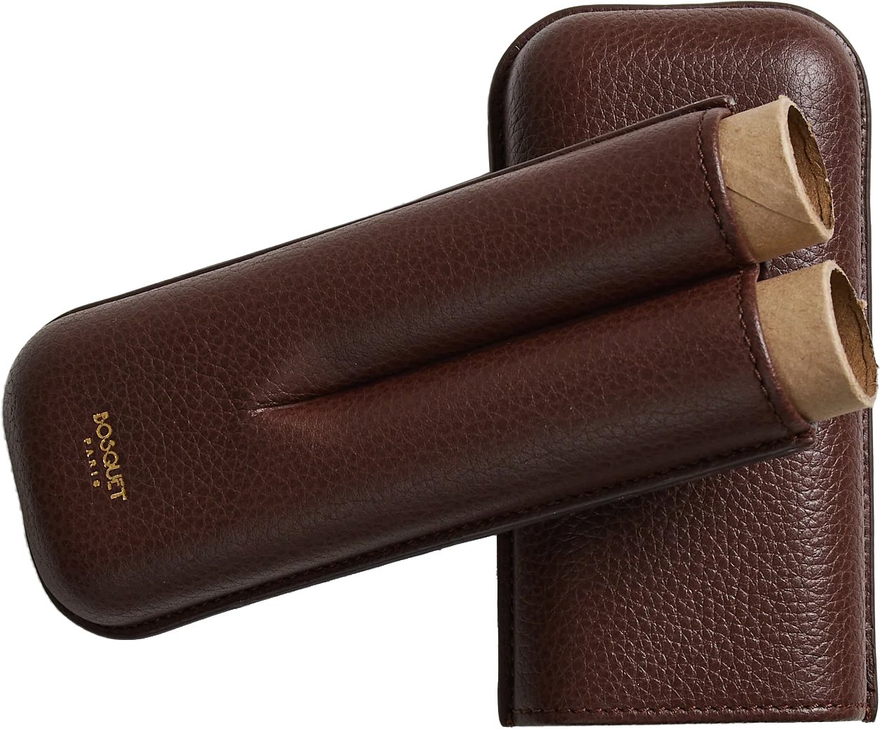 Bosquet Paris Zigarrenetui 2er dark brown Detailbild 1