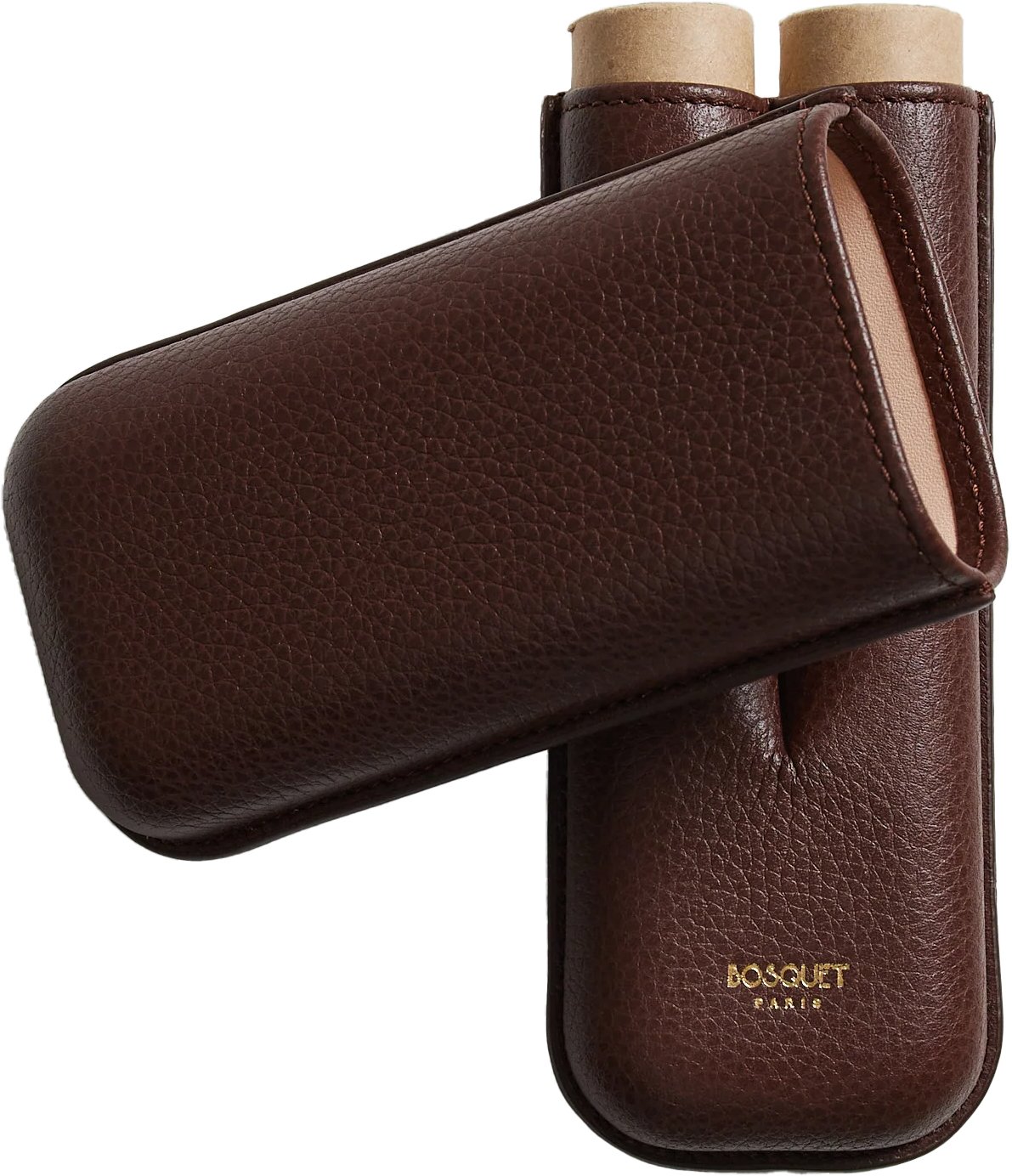 Bosquet Paris Zigarrenetui 2er dark brown Detailbild 2