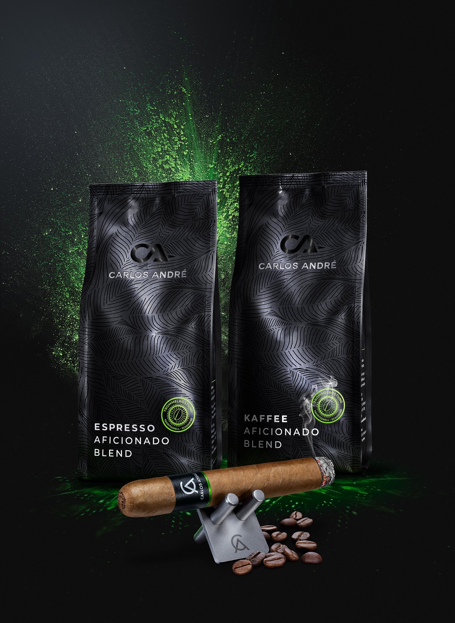 Carlos André Merchandise Espresso 250g Sortenübersicht