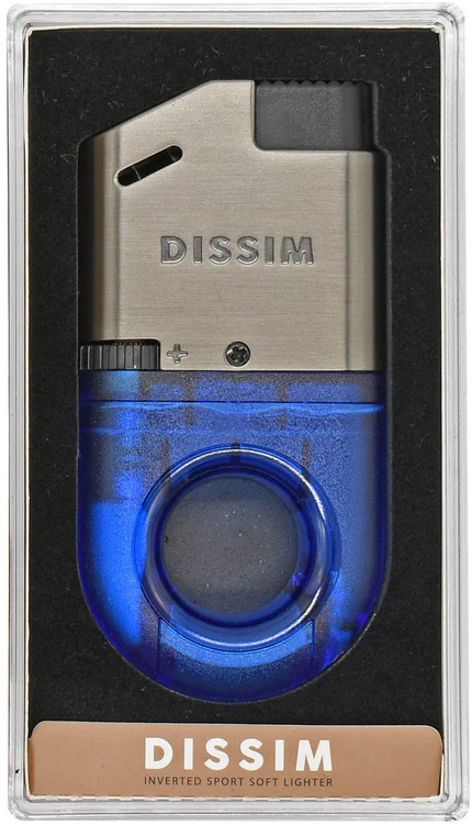 Dissim Sport Pfeifenfeuerzeug blau (ILSPS-BLU) Detailbild 1