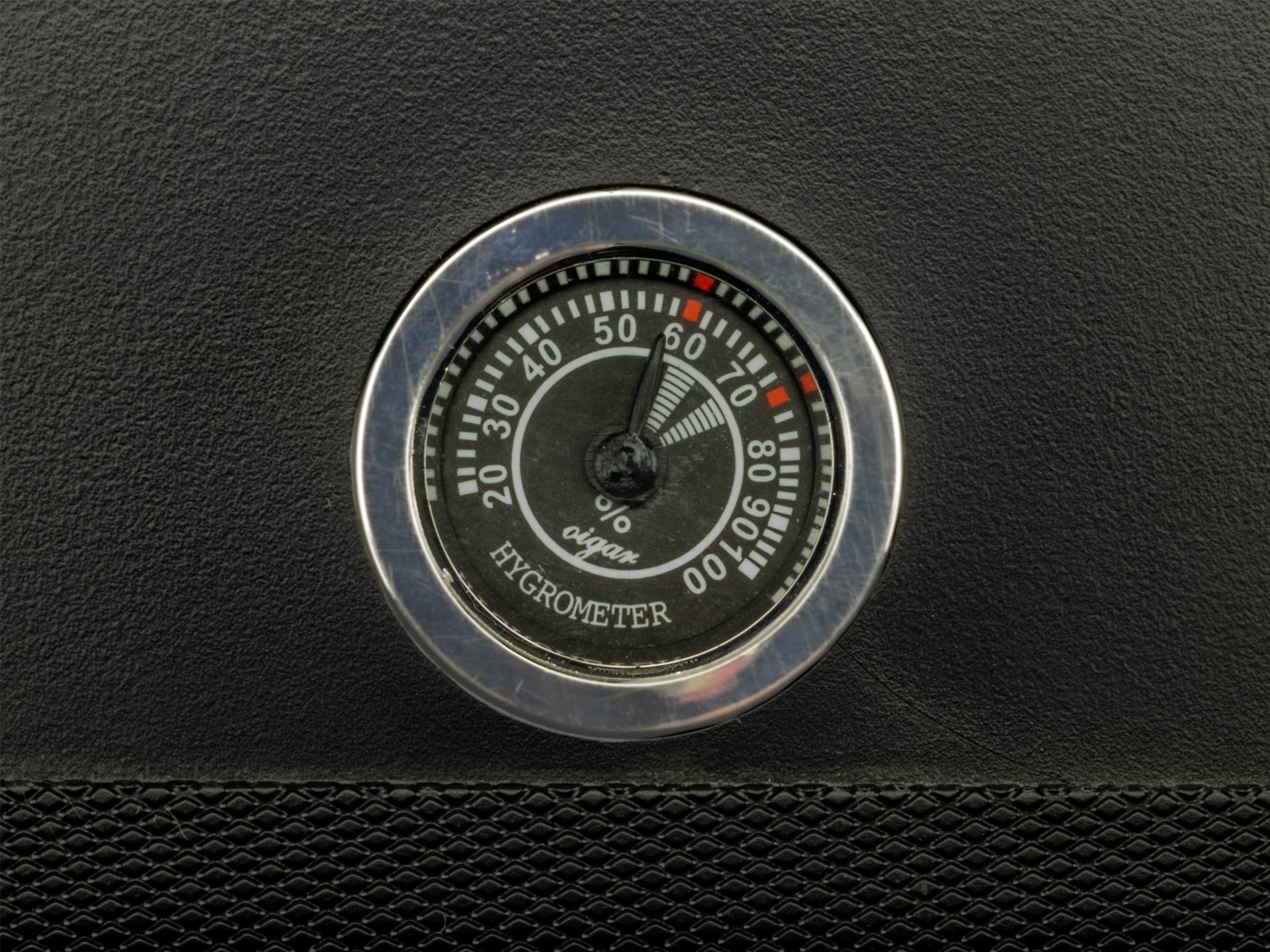 Passatore Reisehumidor Cigar Case Acryl schwarz für 5 Zigarren (560807) Detailbild