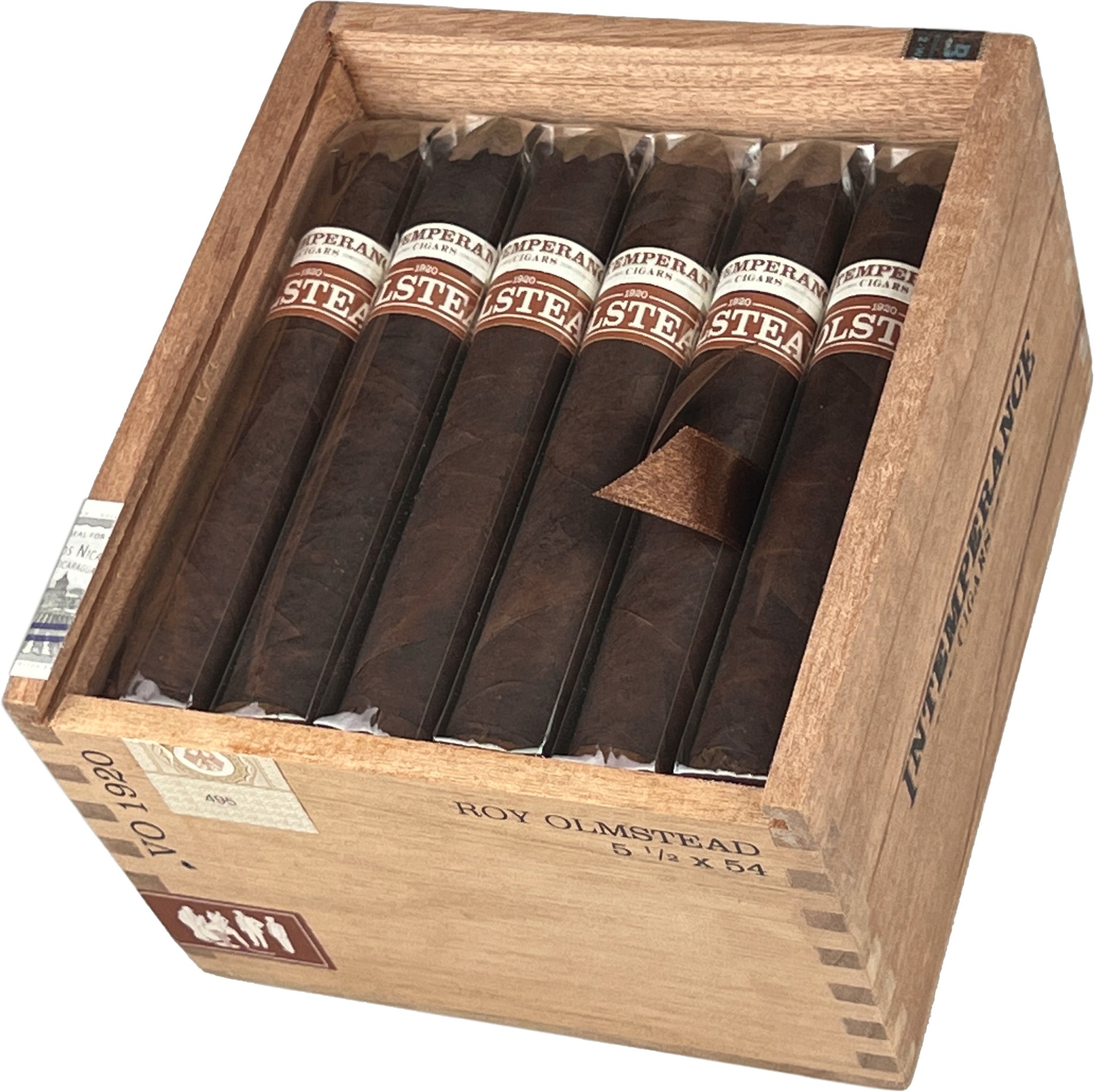 Roy Olmstead Kiste offen