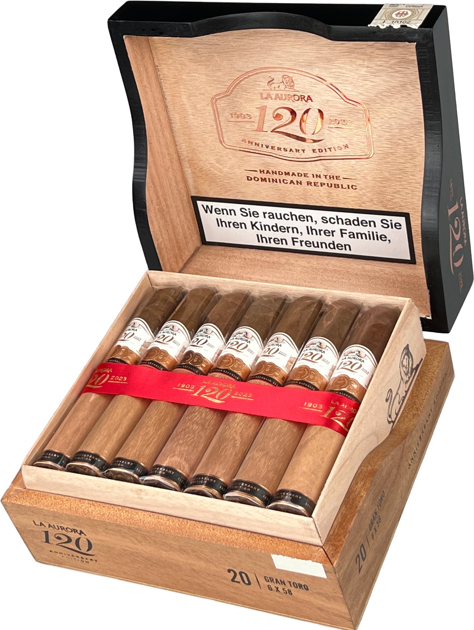 120 Anniversary Gran Toro Kiste offen