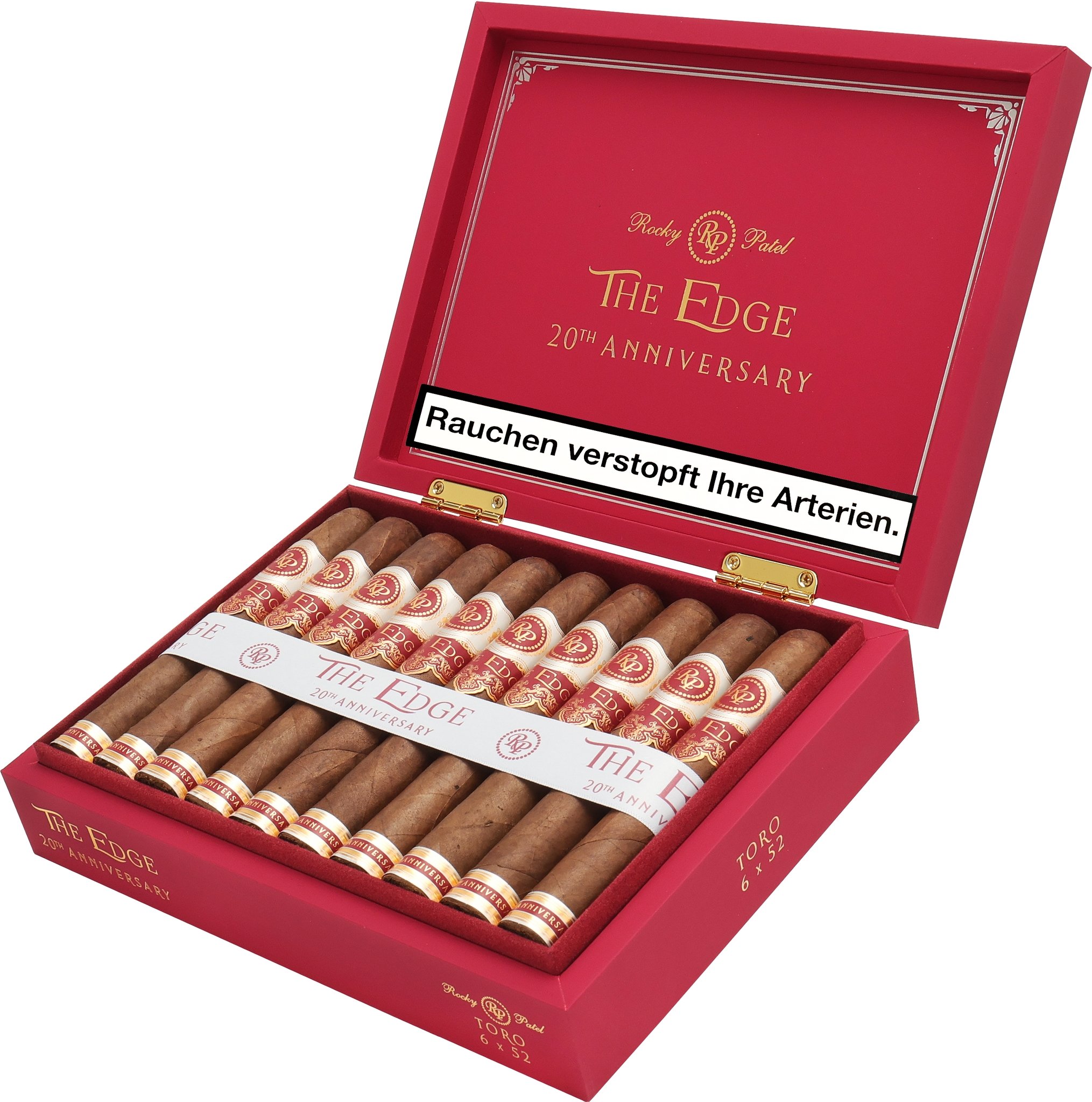 The Edge 20th Anniversary Toro Kiste schräg offen