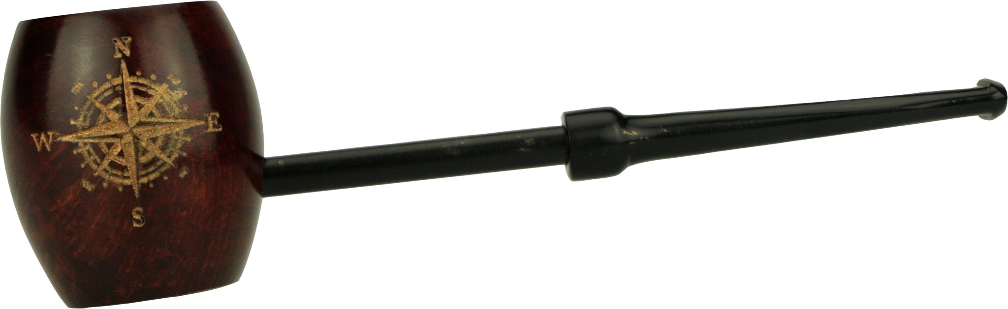 Popeye smoking pipe smooth engraved_01