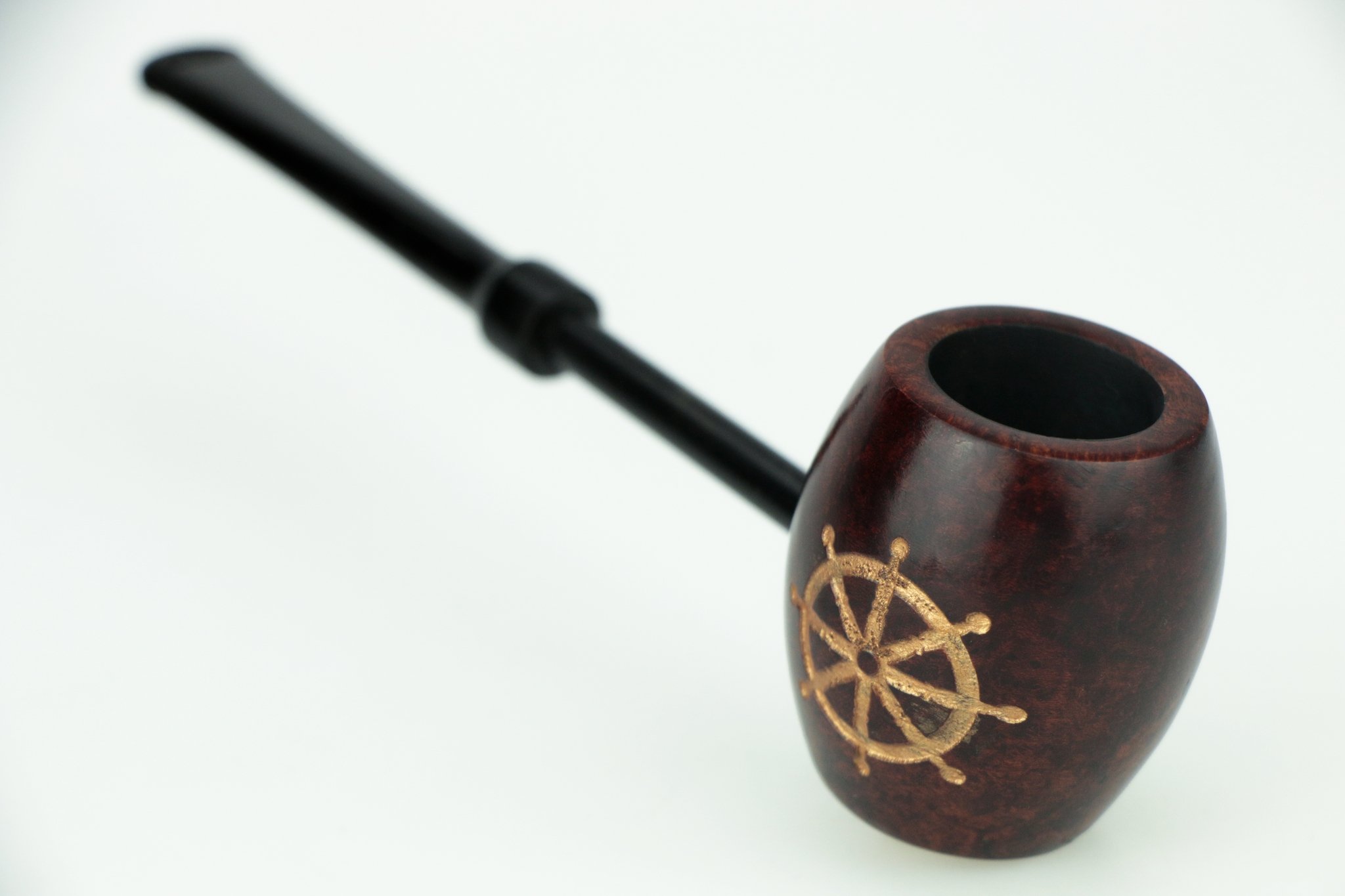 Popeye smoking pipe smooth engraved_04