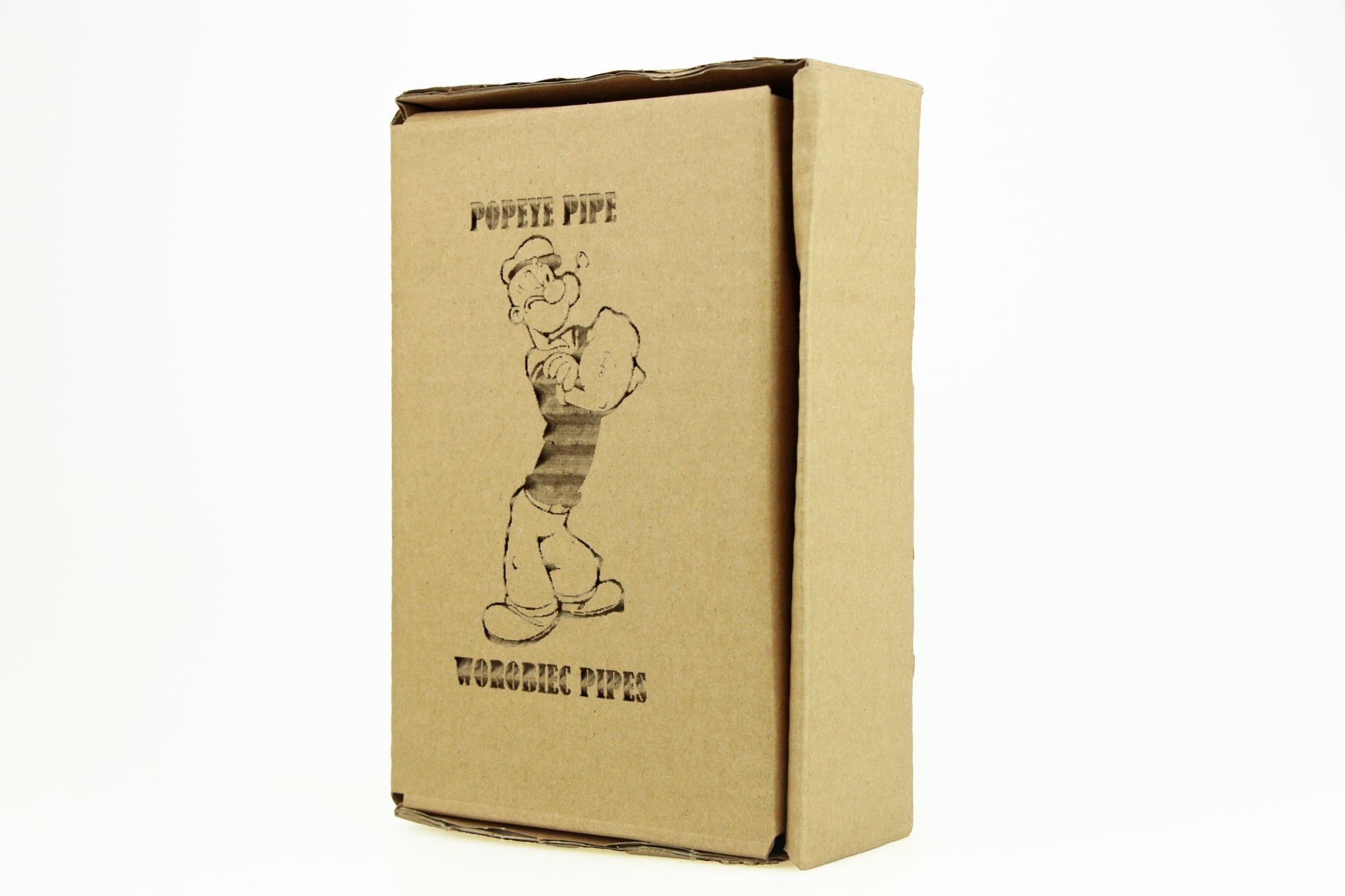 Popeye smoking pipe smooth engraved_05