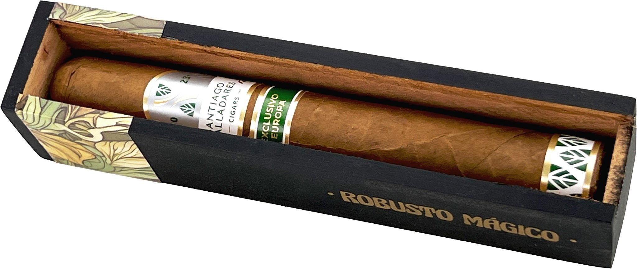 Robusto Mágico 1er Kiste offen
