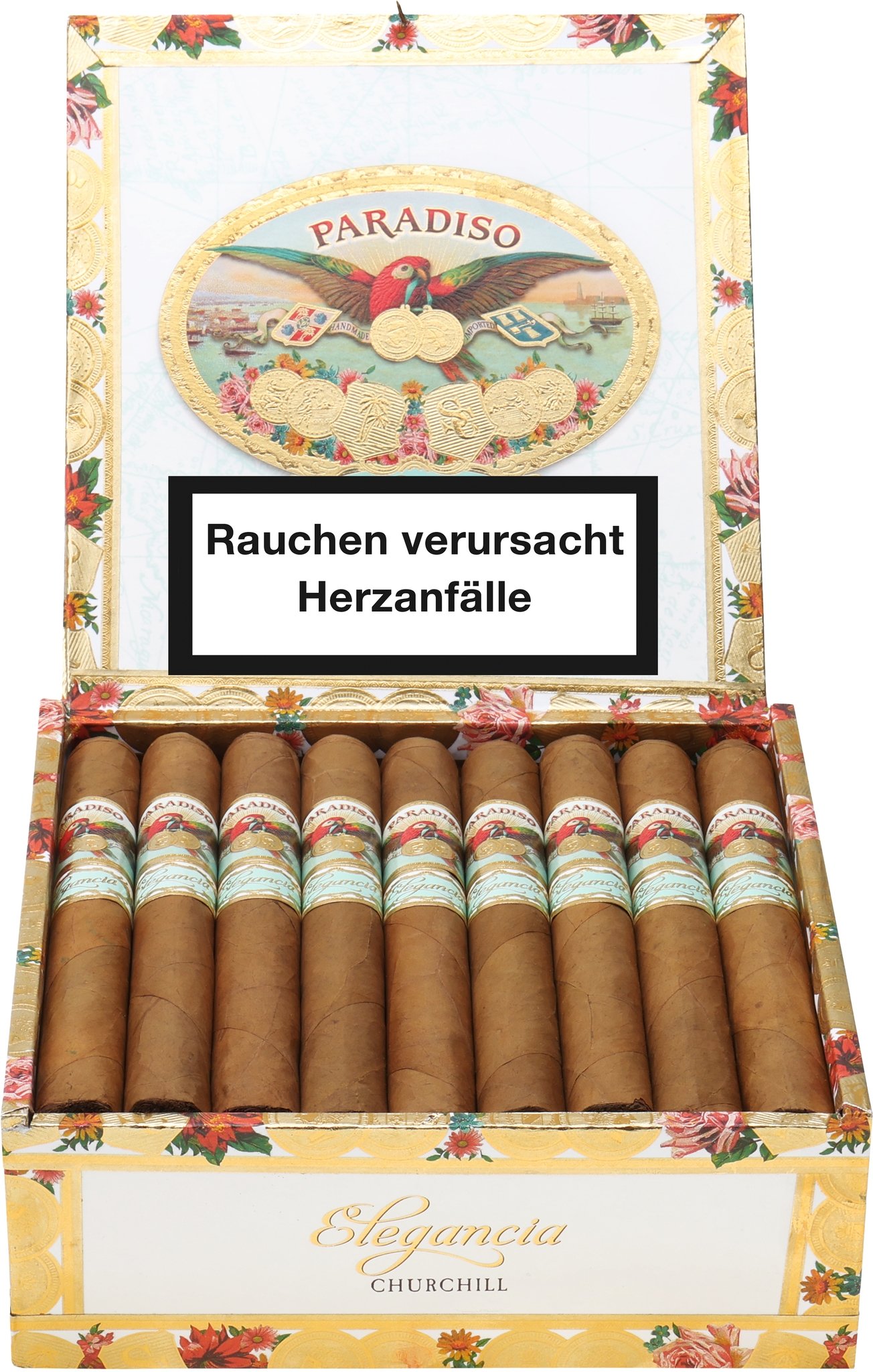 Churchill Kiste offen