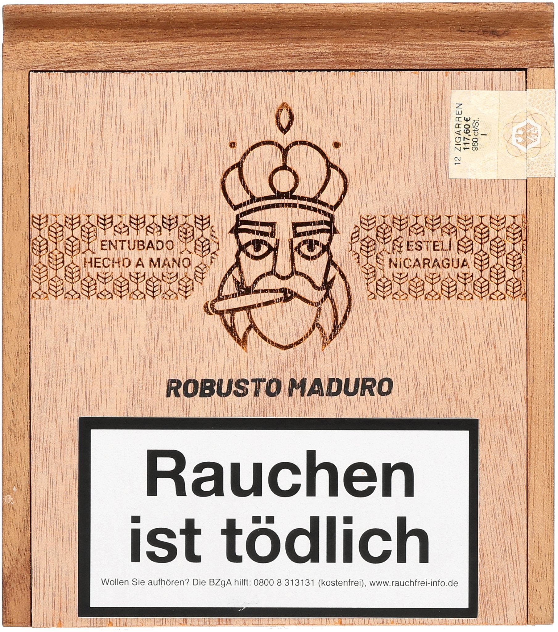 Cigarkings Maduro Robusto 3 Years aged_Kiste