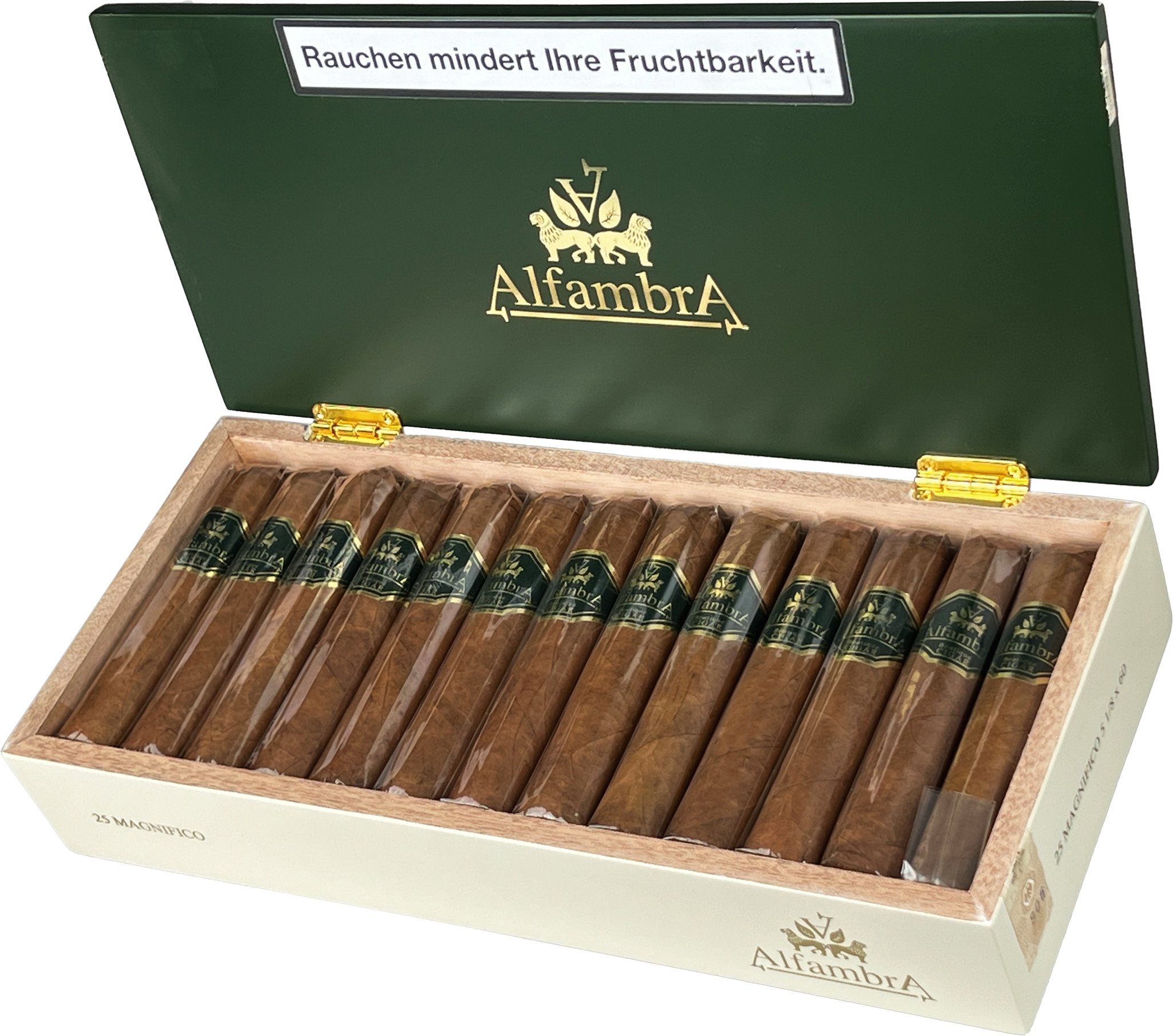 Magnificos Kiste offen