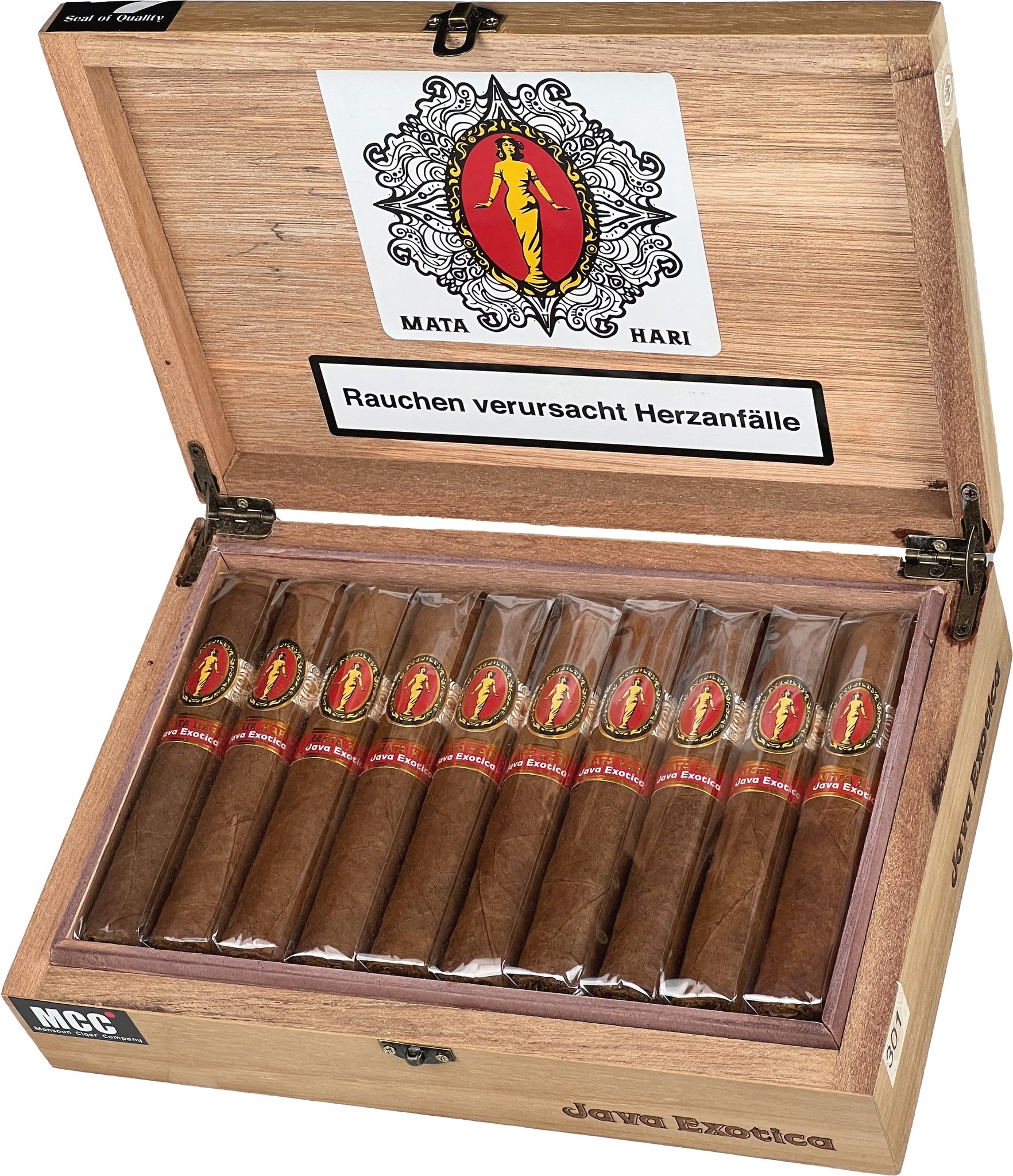 Mata Hari Java Exotica Kiste offen