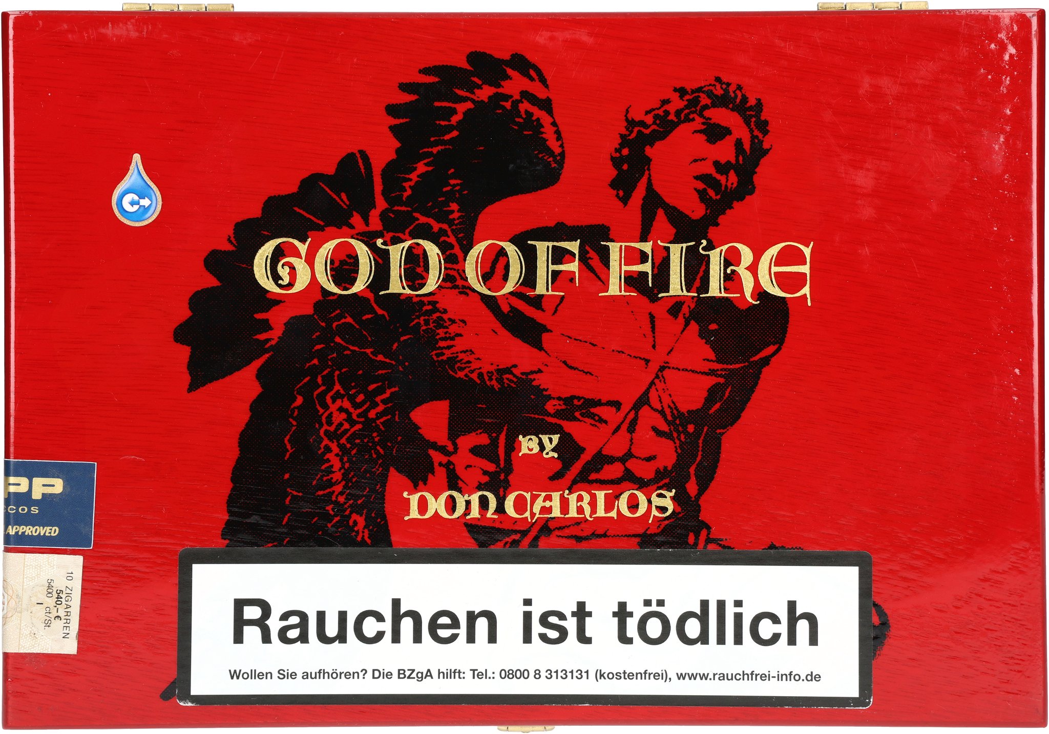 Robusto Gordo 54 LE23 Kiste frontal