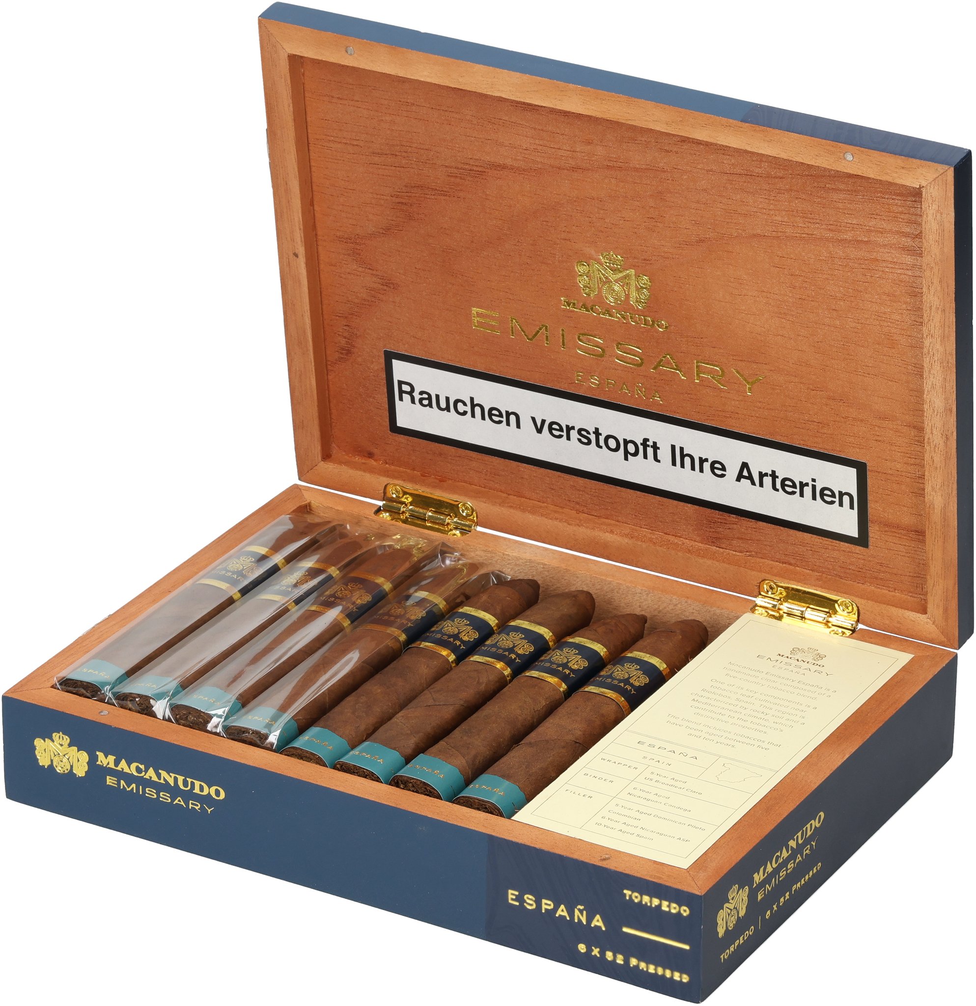 Emissary Espana Torpedo box open