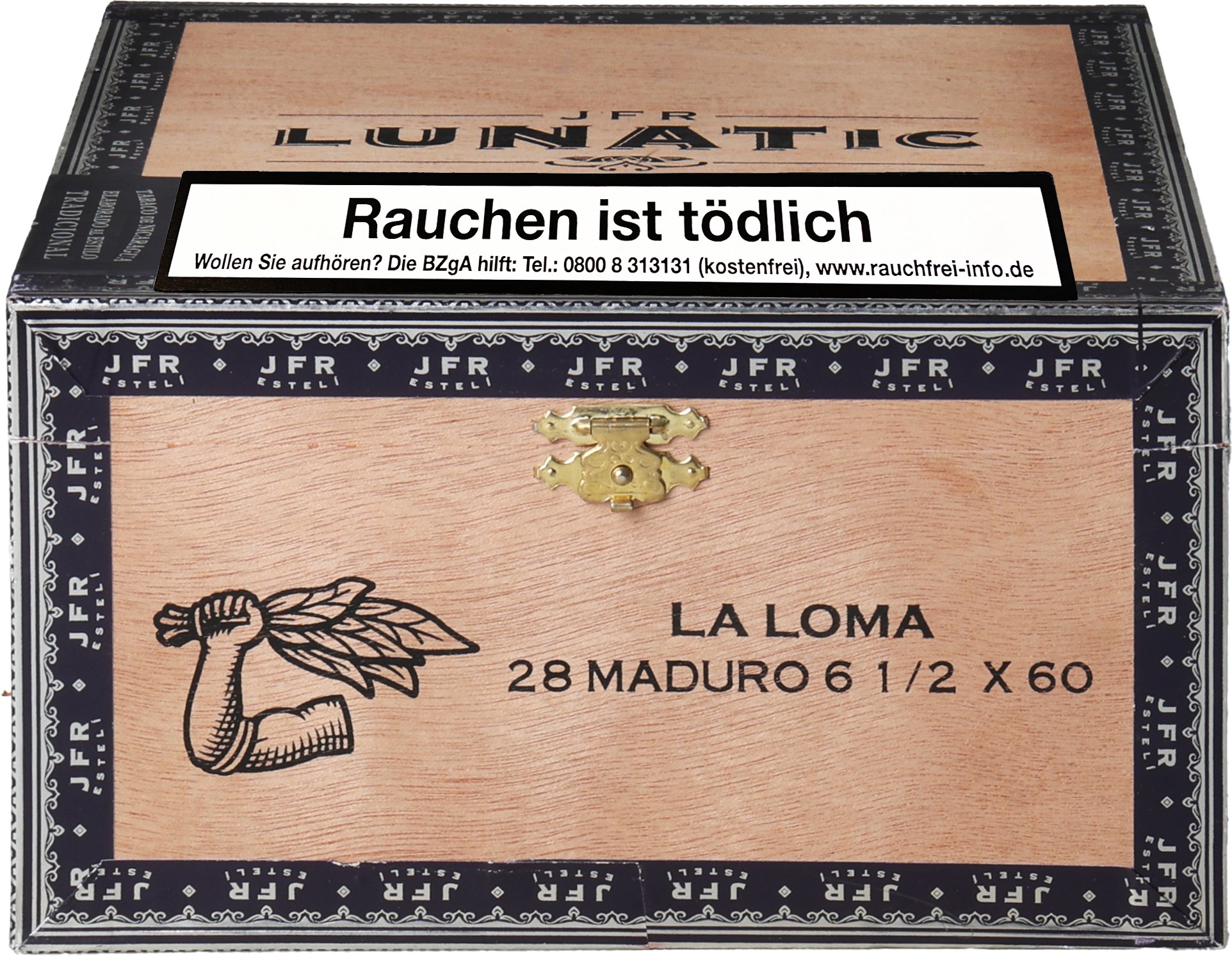 Aganorsa Leaf Lunatic JFR Maduro La Loma Kiste