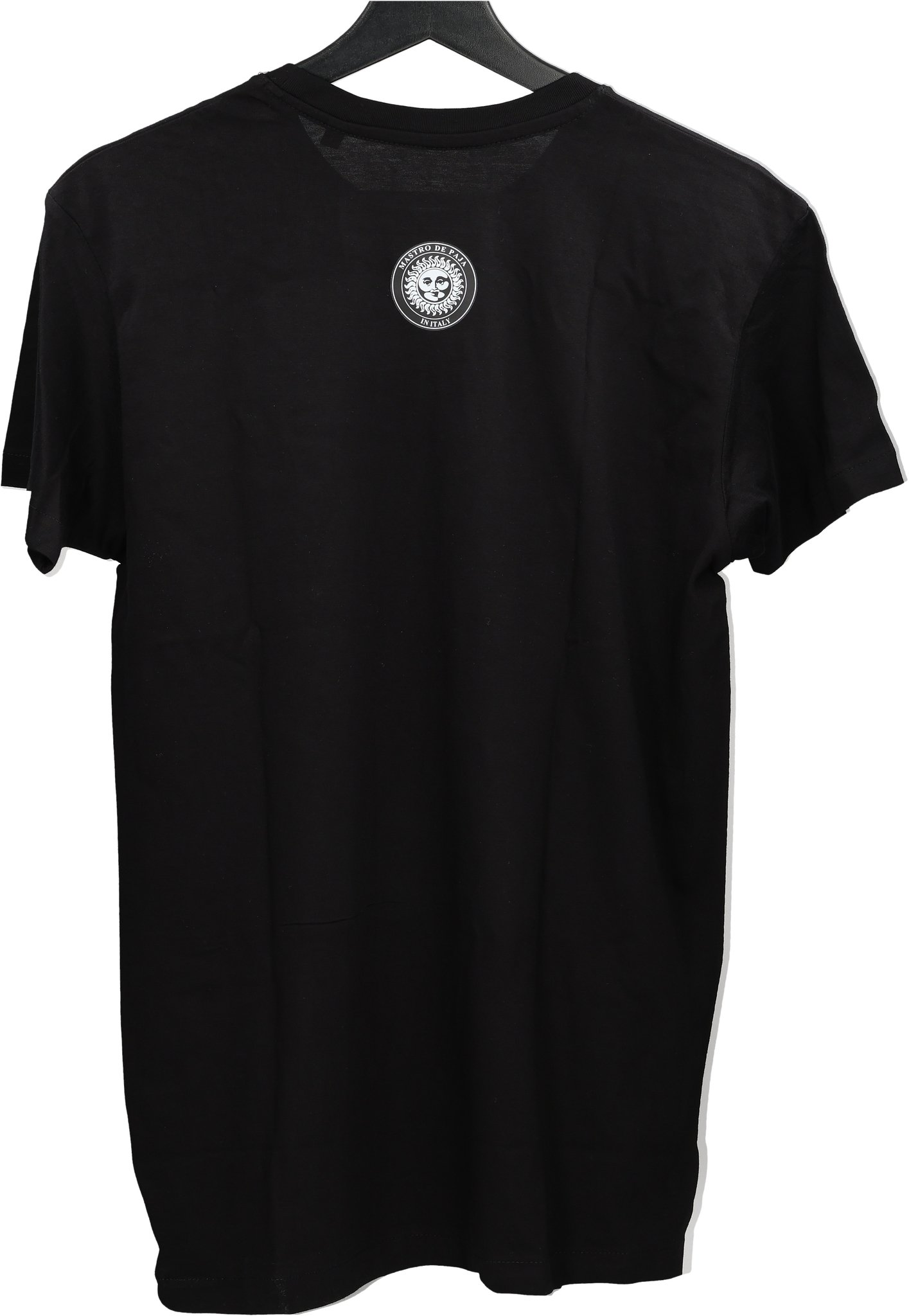 Shirt schwarz Motiv 3 Größe L back