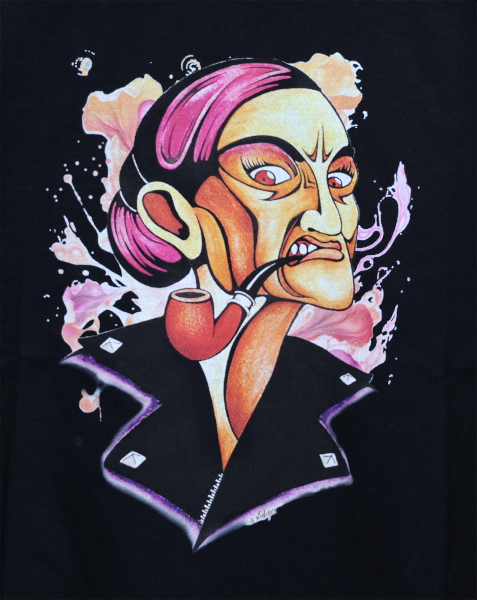 Shirt schwarz Motiv 3 Größe L Motiv