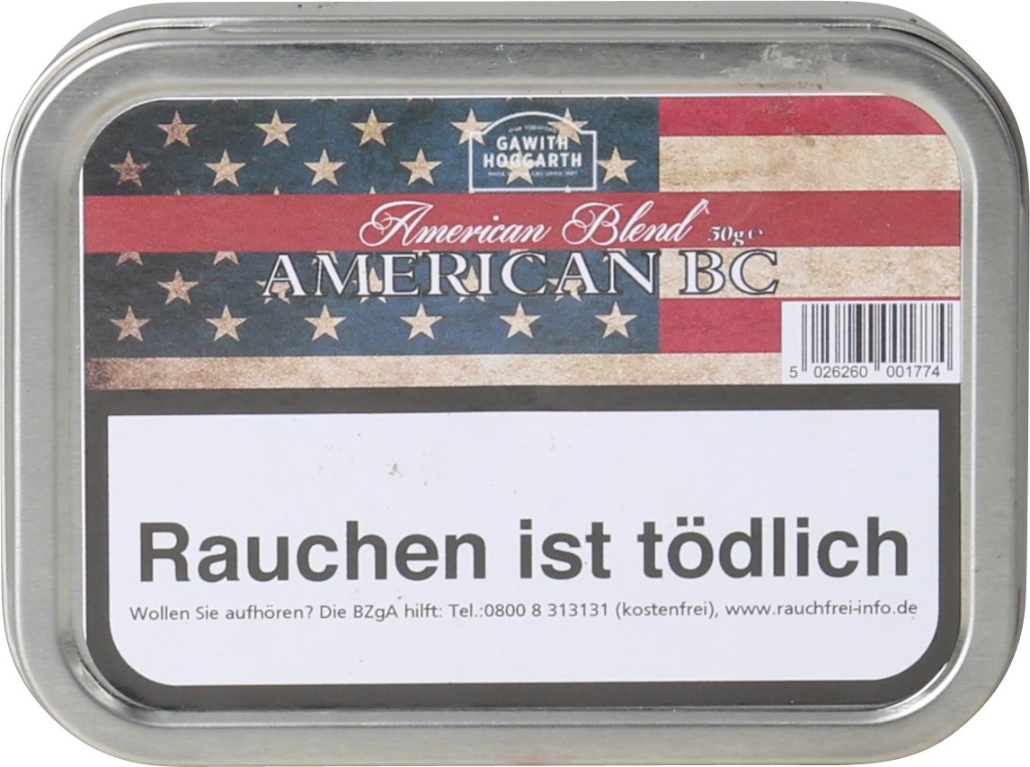 Gawith Hoggarth Pfeifentabak American BC (50g Dose)