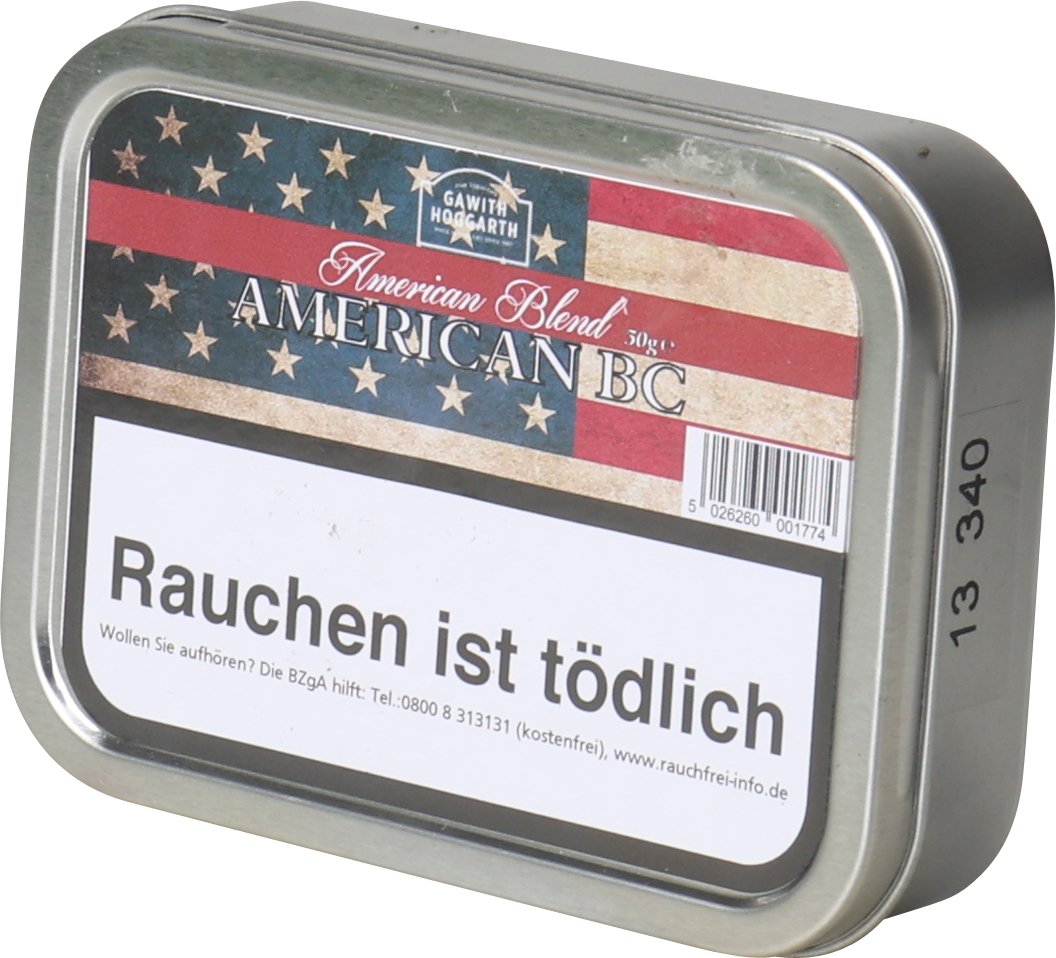 Gawith Hoggarth Pfeifentabak American BC Dose Detailbild 1