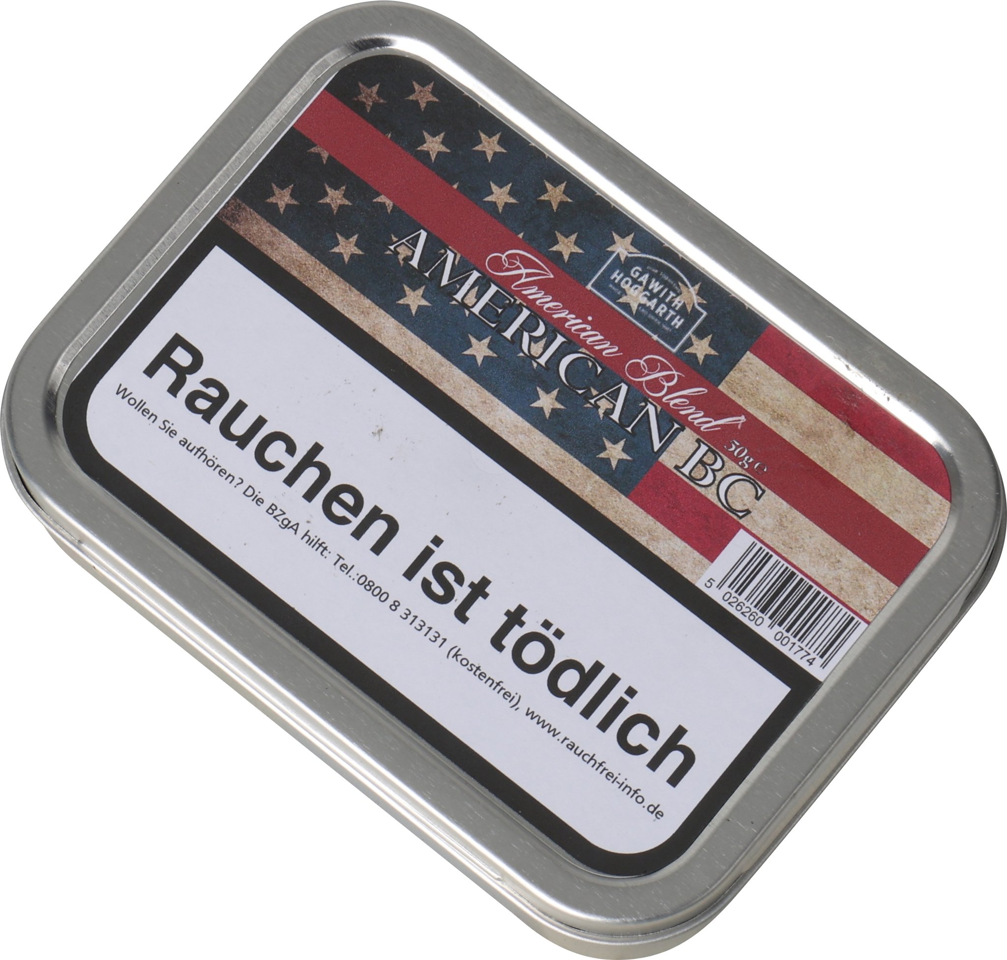 Gawith Hoggarth Pfeifentabak American BC Dose Detailbild 3