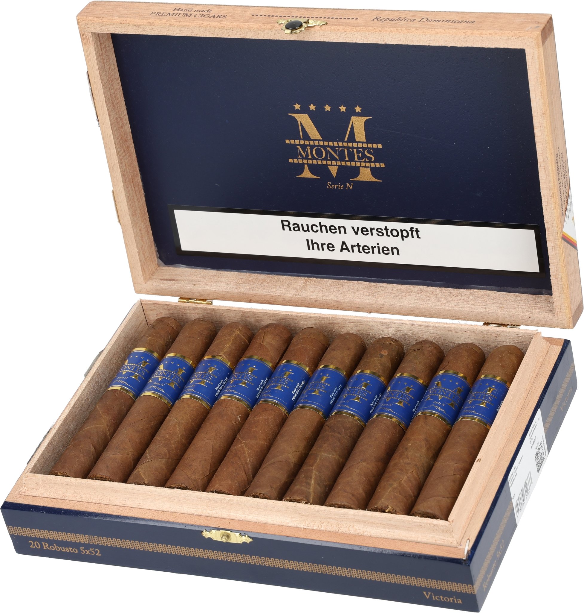 Victoria (Robusto) Kiste offen