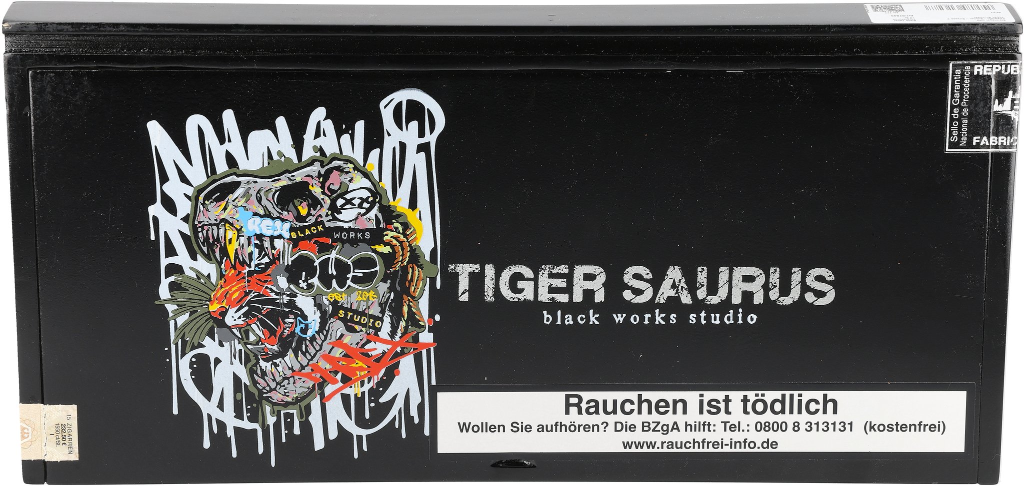 Tiger Saurus box front