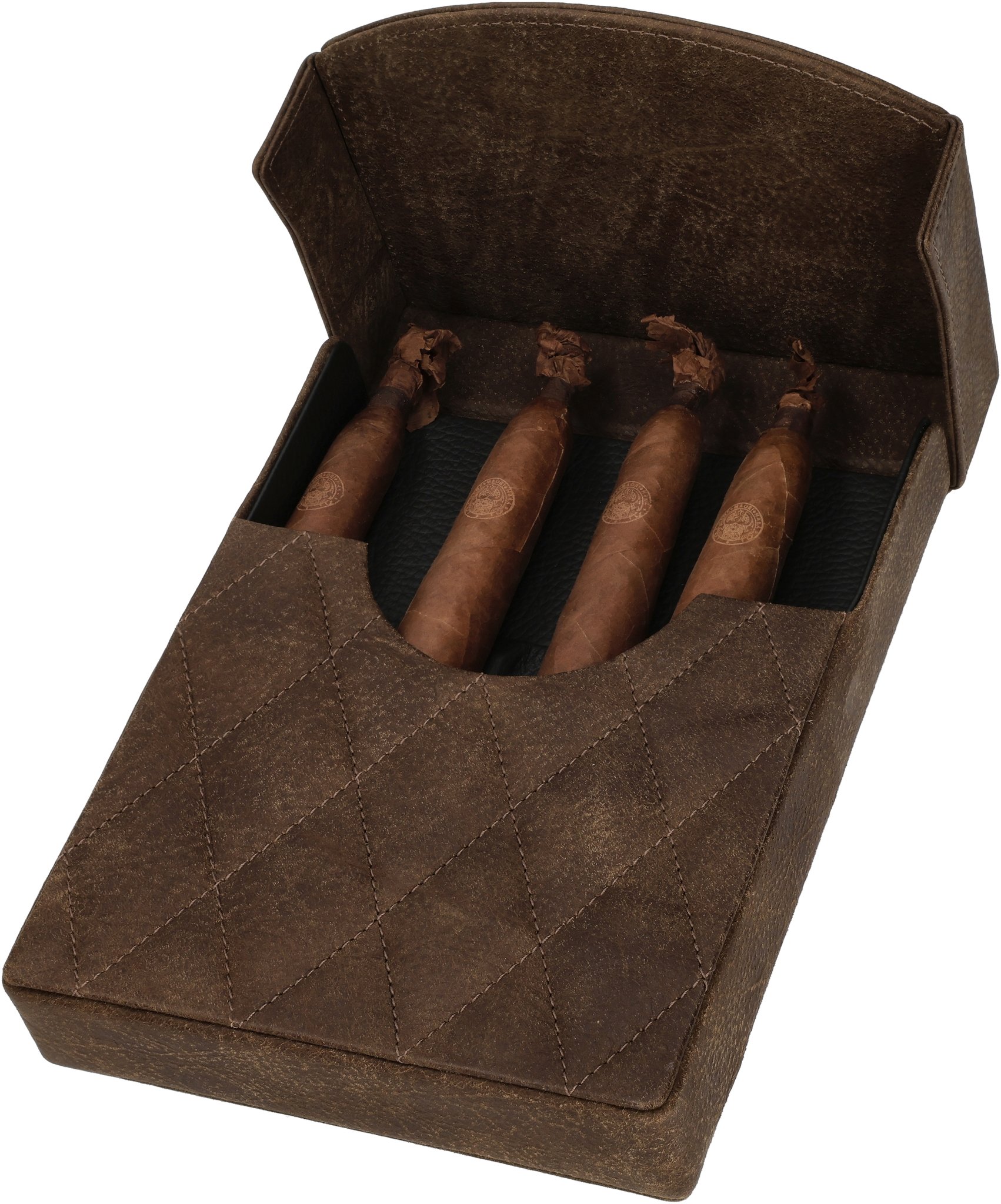 braun, Futter schwarz offen 2