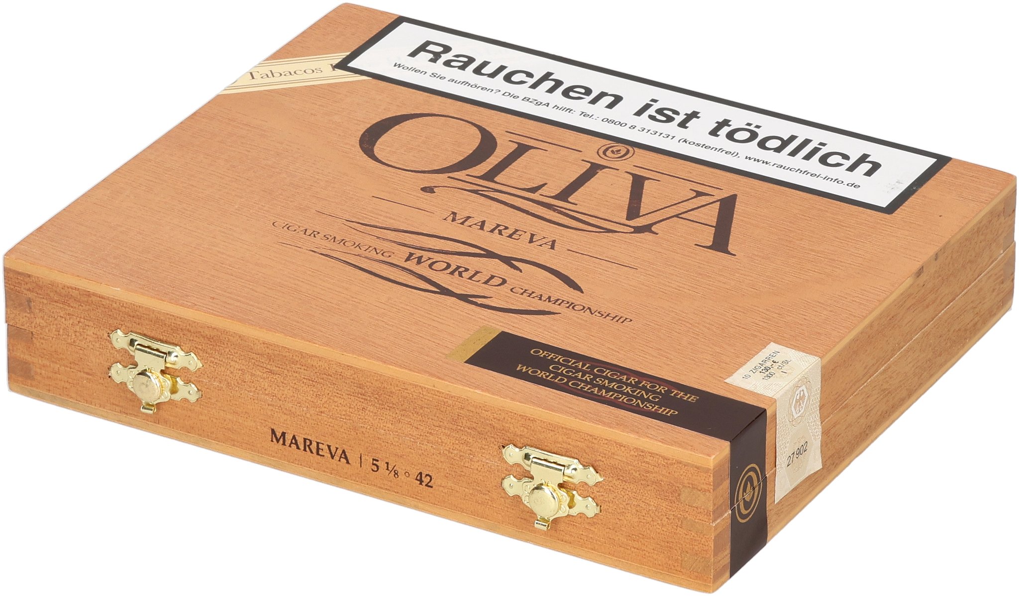 Mareva Cigar Smoking World Championship Kiste