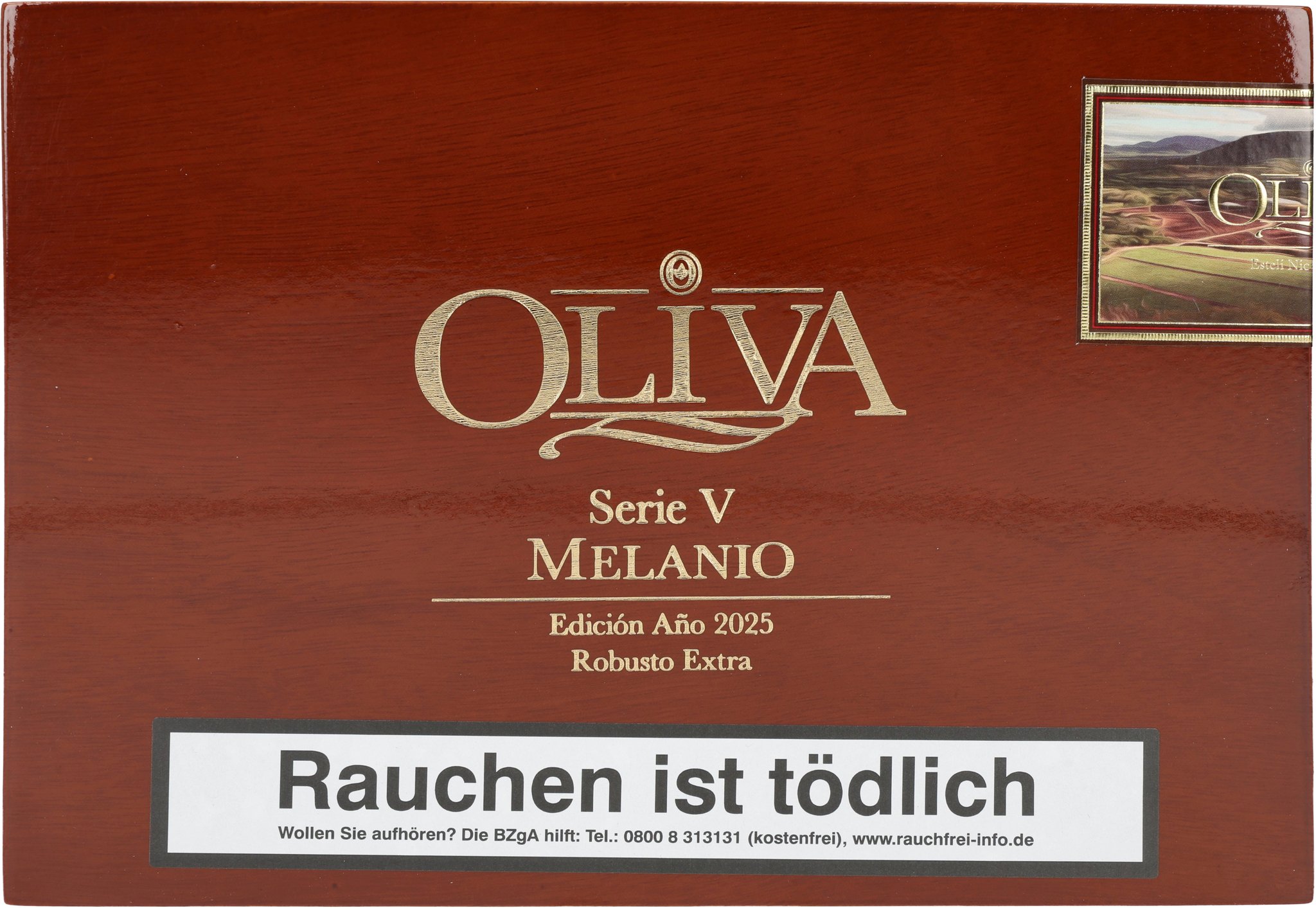 Robusto Extra 2025 box front