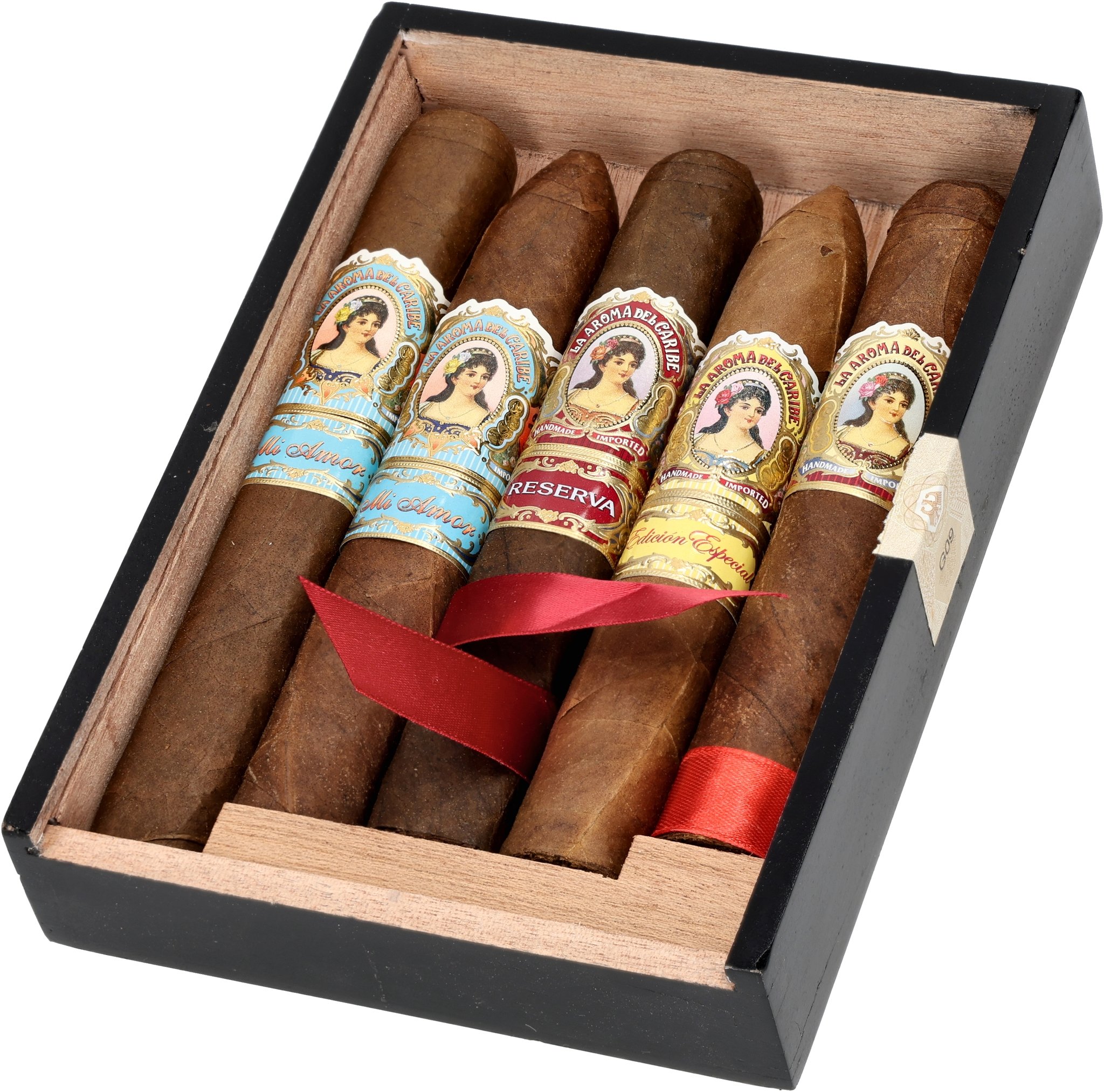5 Cigar Assortment Kiste offen