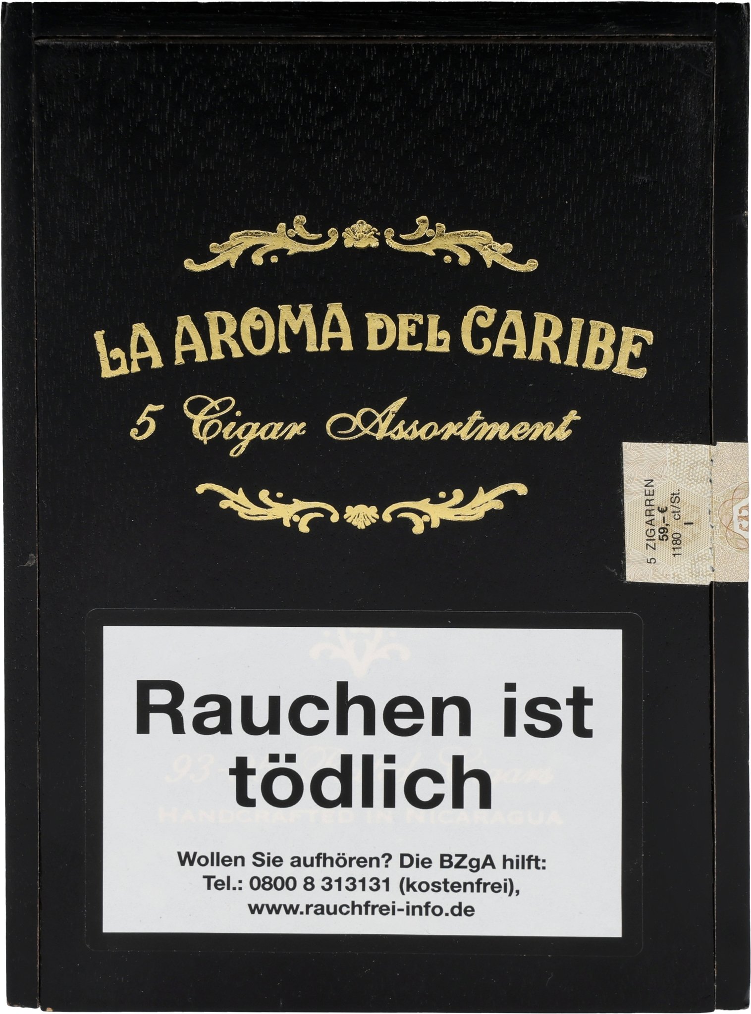 5 Cigar Assortment Kiste frontal