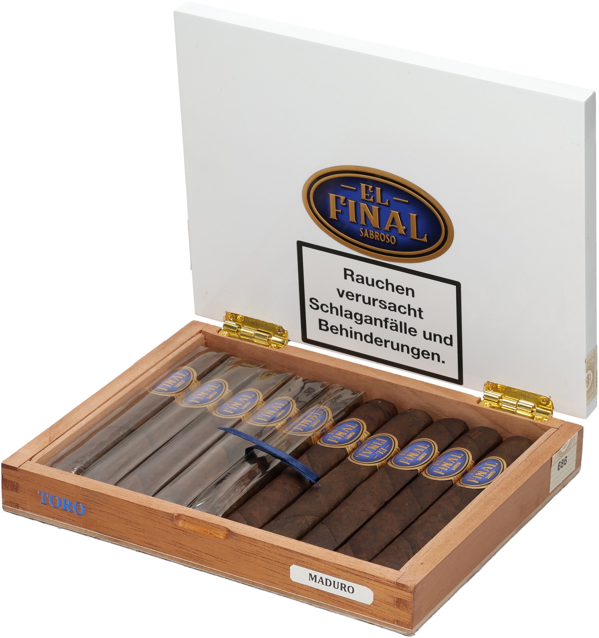 Maduro Toro box open