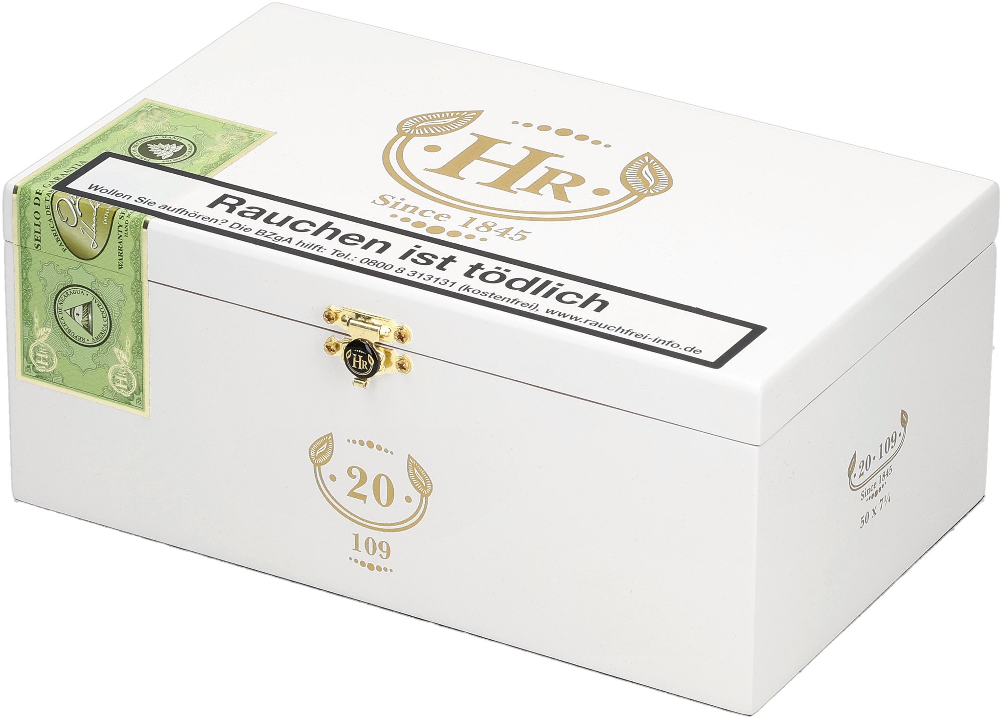 HR White 109 (Doble Corona) Kiste