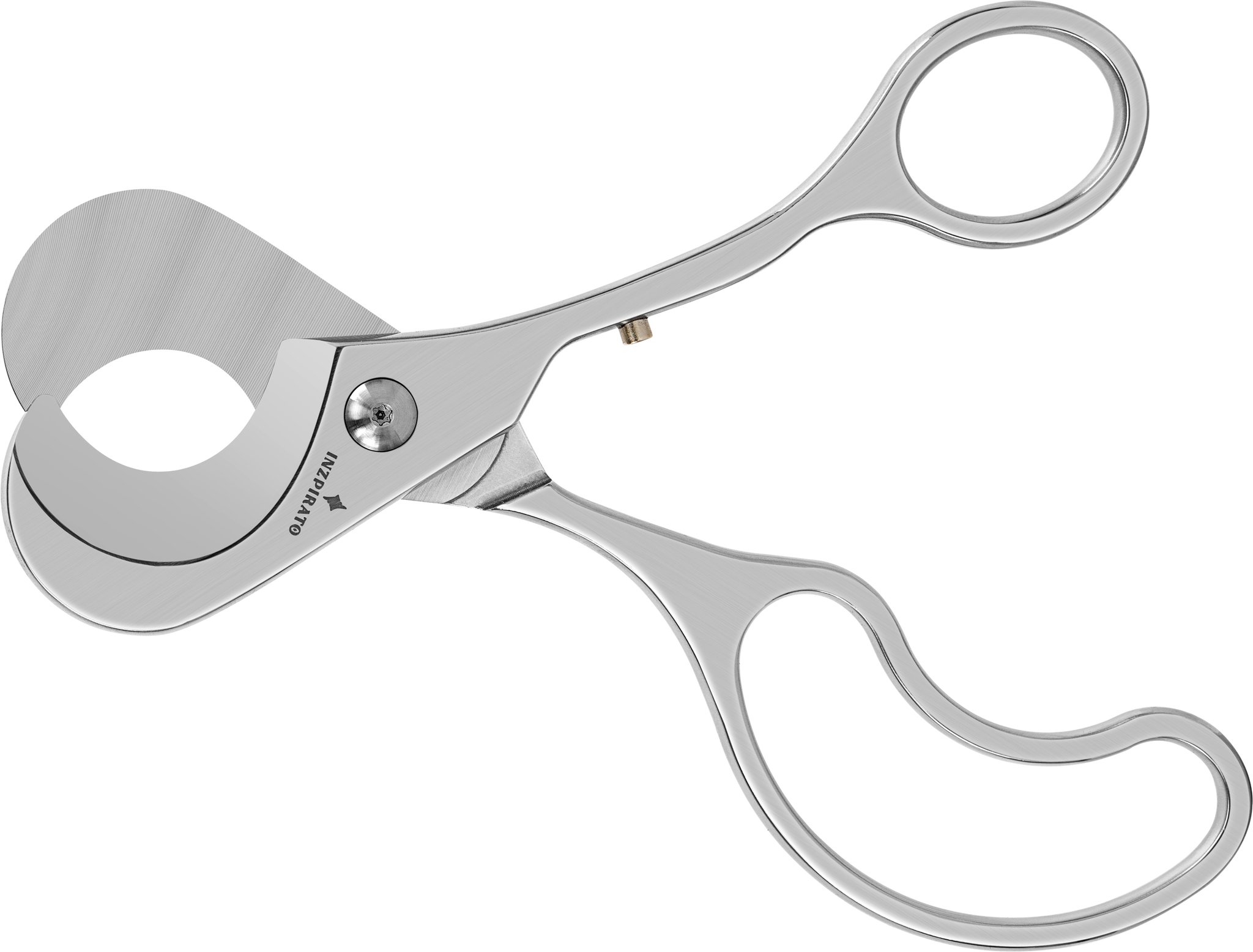 silber glänzend offen