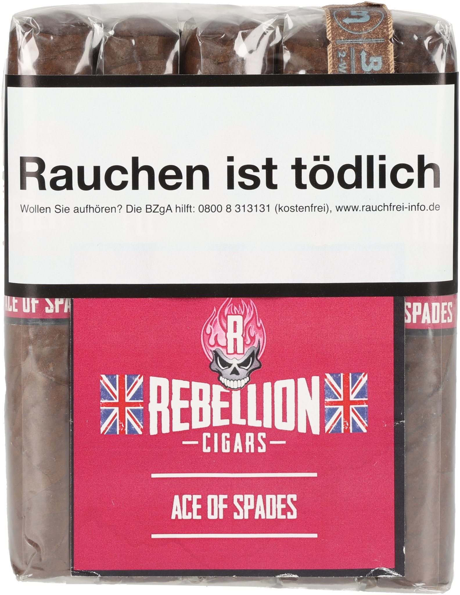 Ace of Spades Robusto Bundle frontal