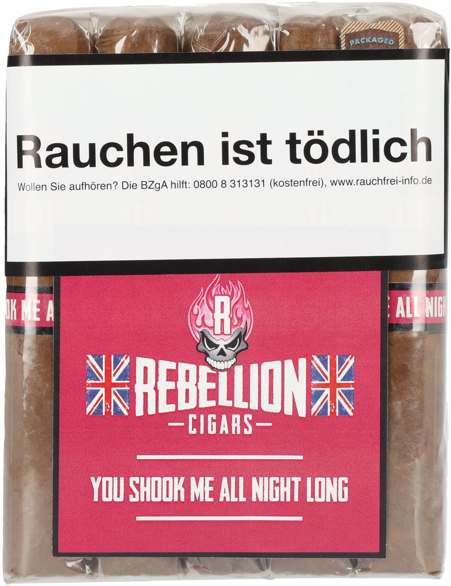 You Shook Me all Night Long Robusto Bundle frontal