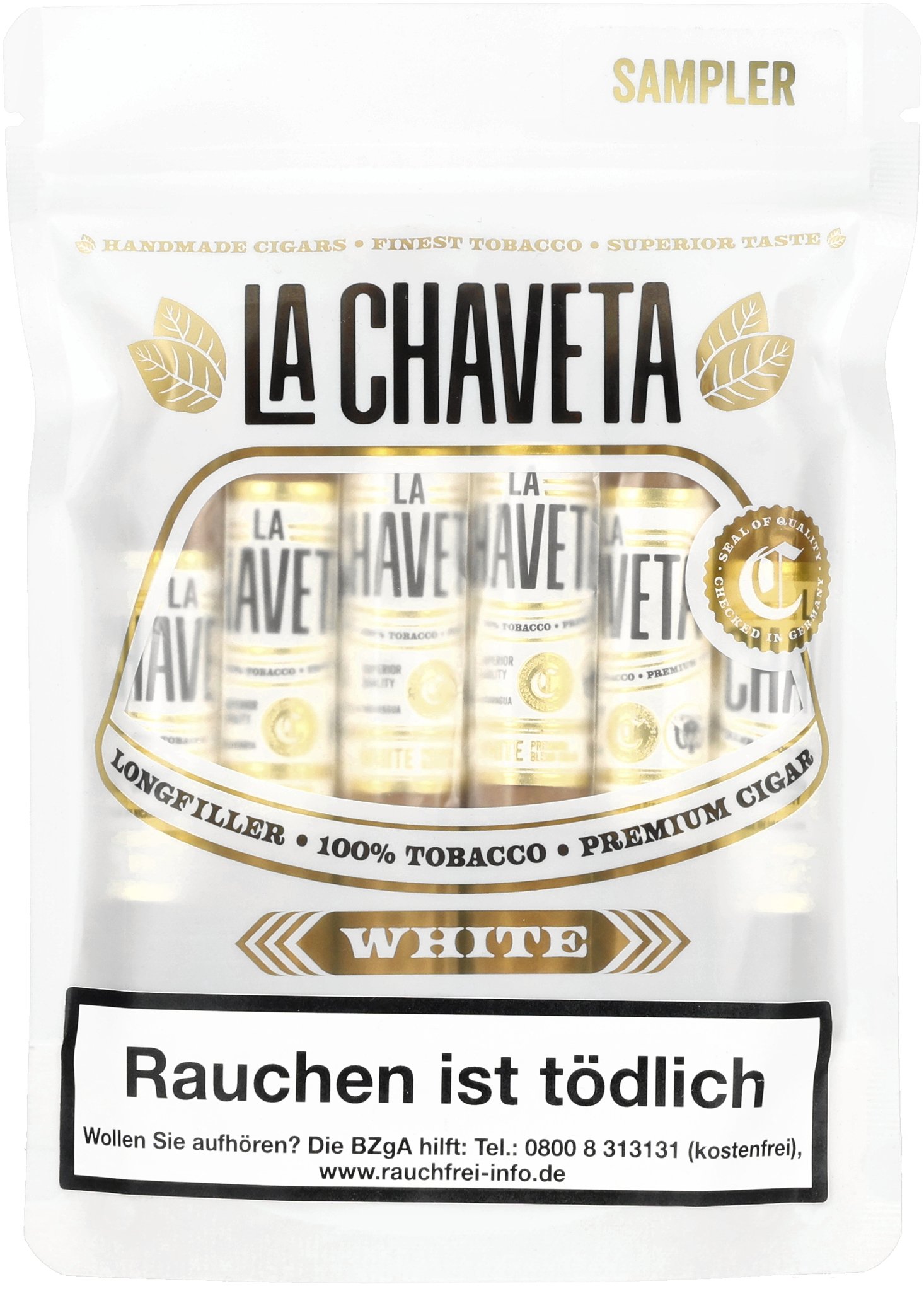 La Chaveta Sampler White (6 Zigarren)_01