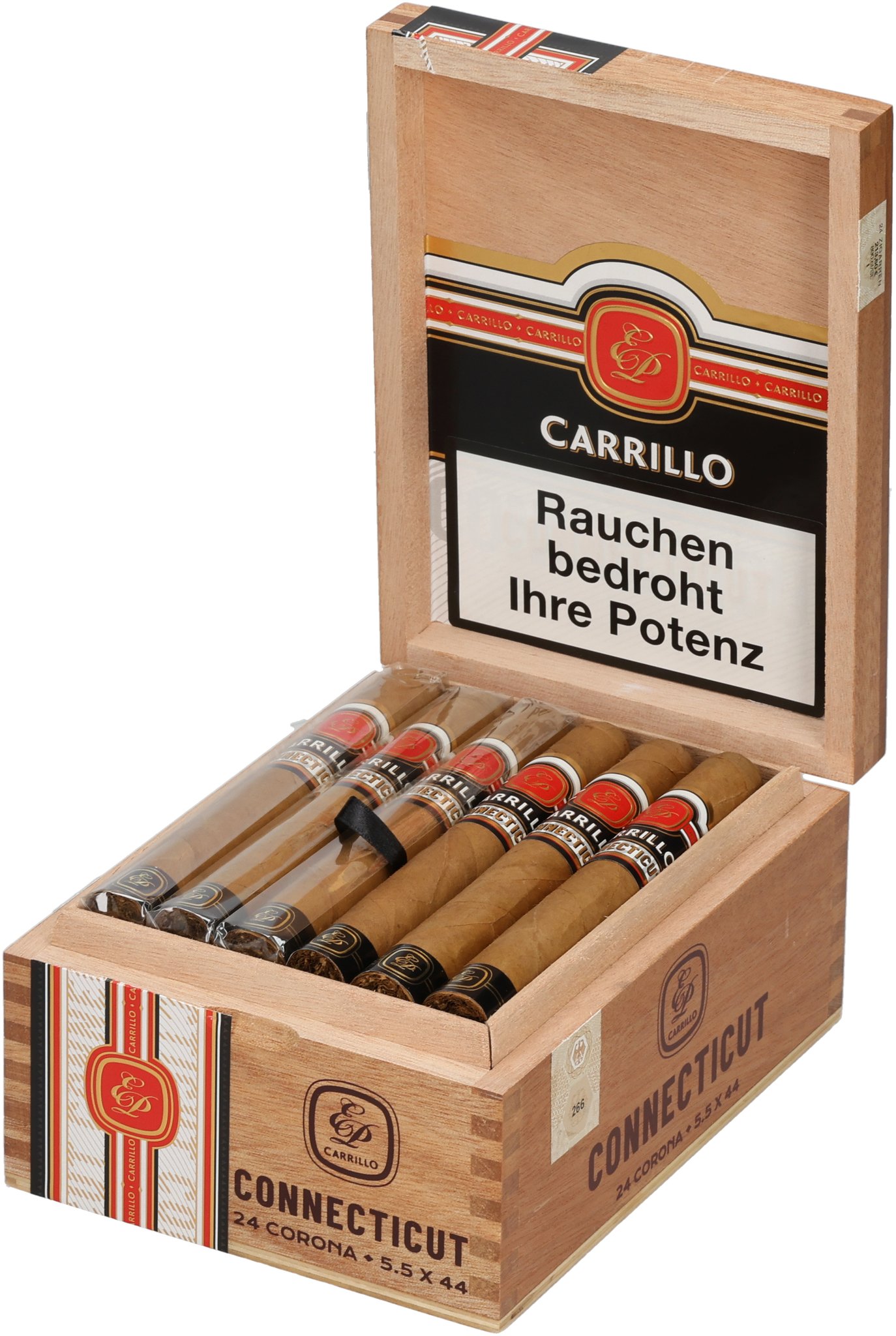 Connecticut Corona box open