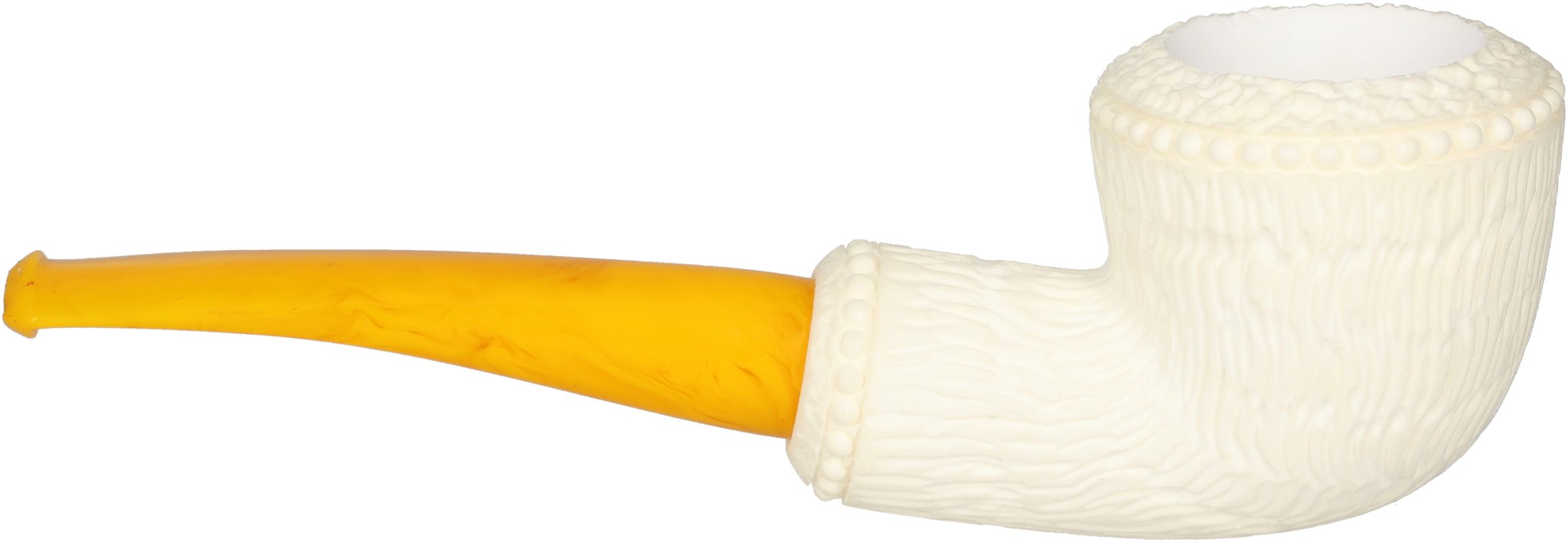 White Meerschaum Pfeife Dublin (90048333)_05