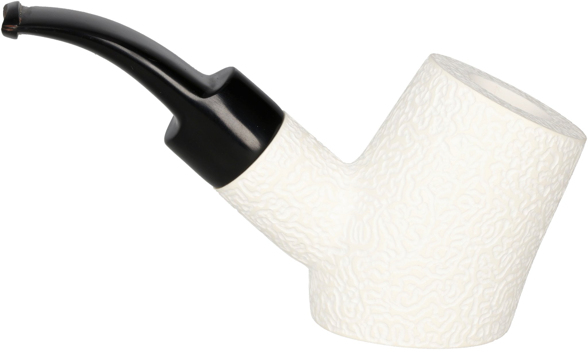 White Meerschaum Pfeife Cherrywood (90048342)_05