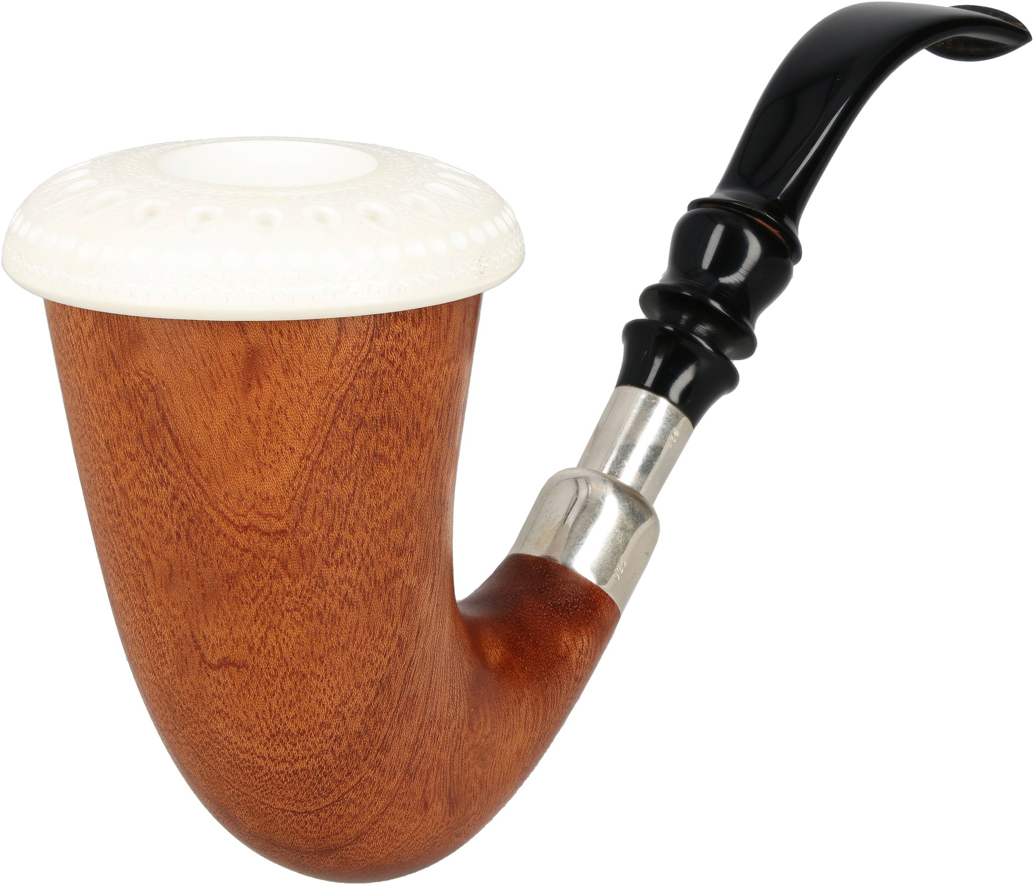 White Pipes Meerschaum Calabash (90048363)_03