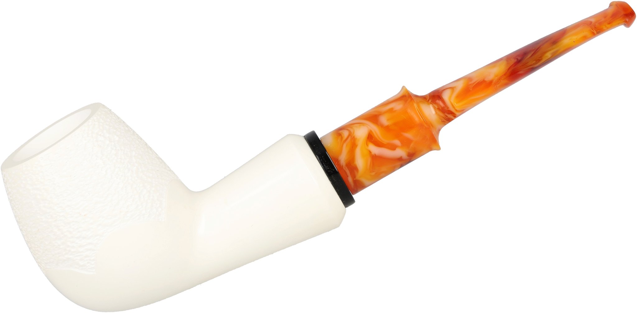White Pipes Meerschaum Apple (90048372)_01