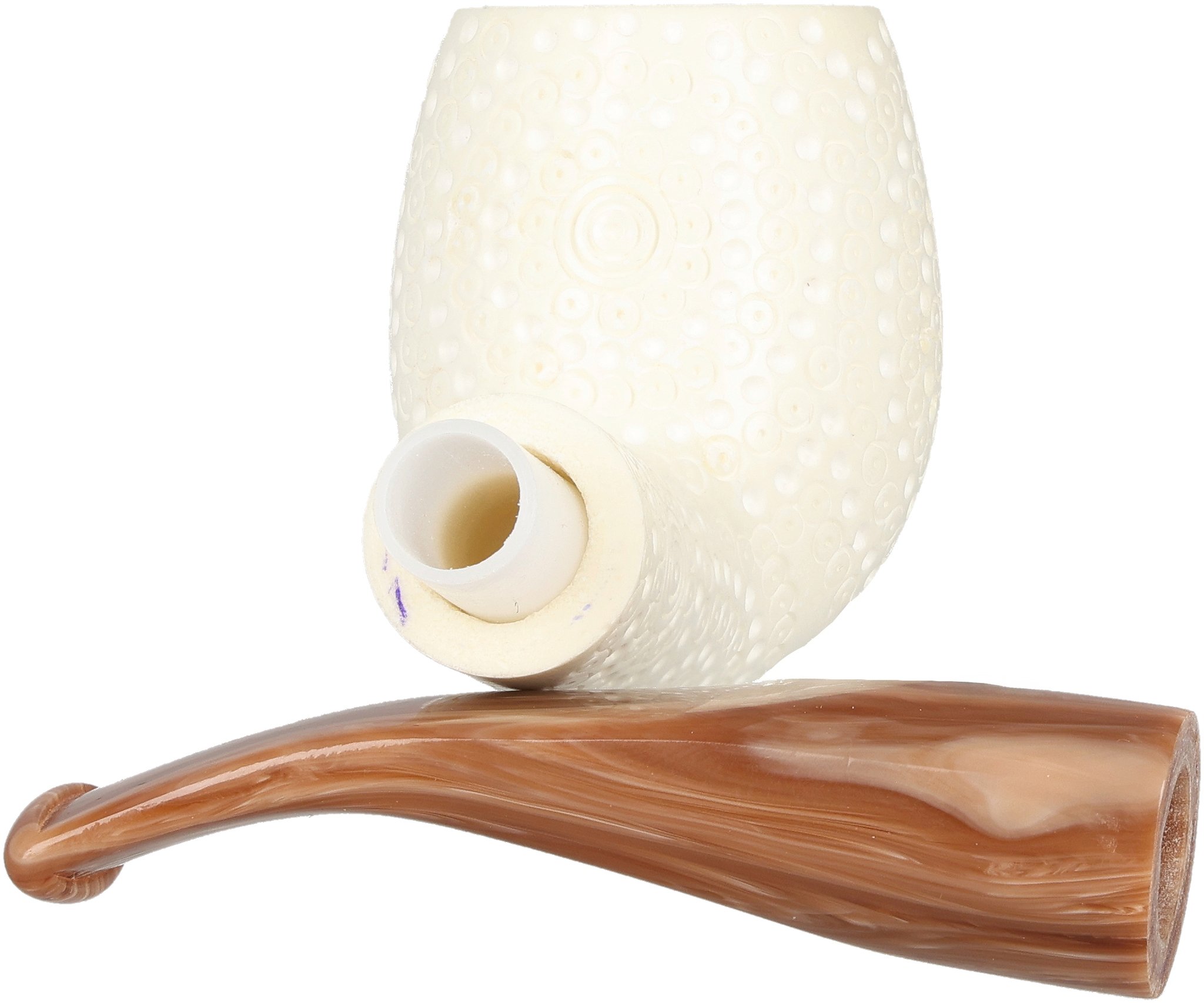 White Pipes Meerschaum Quarterbent (90048374)_06