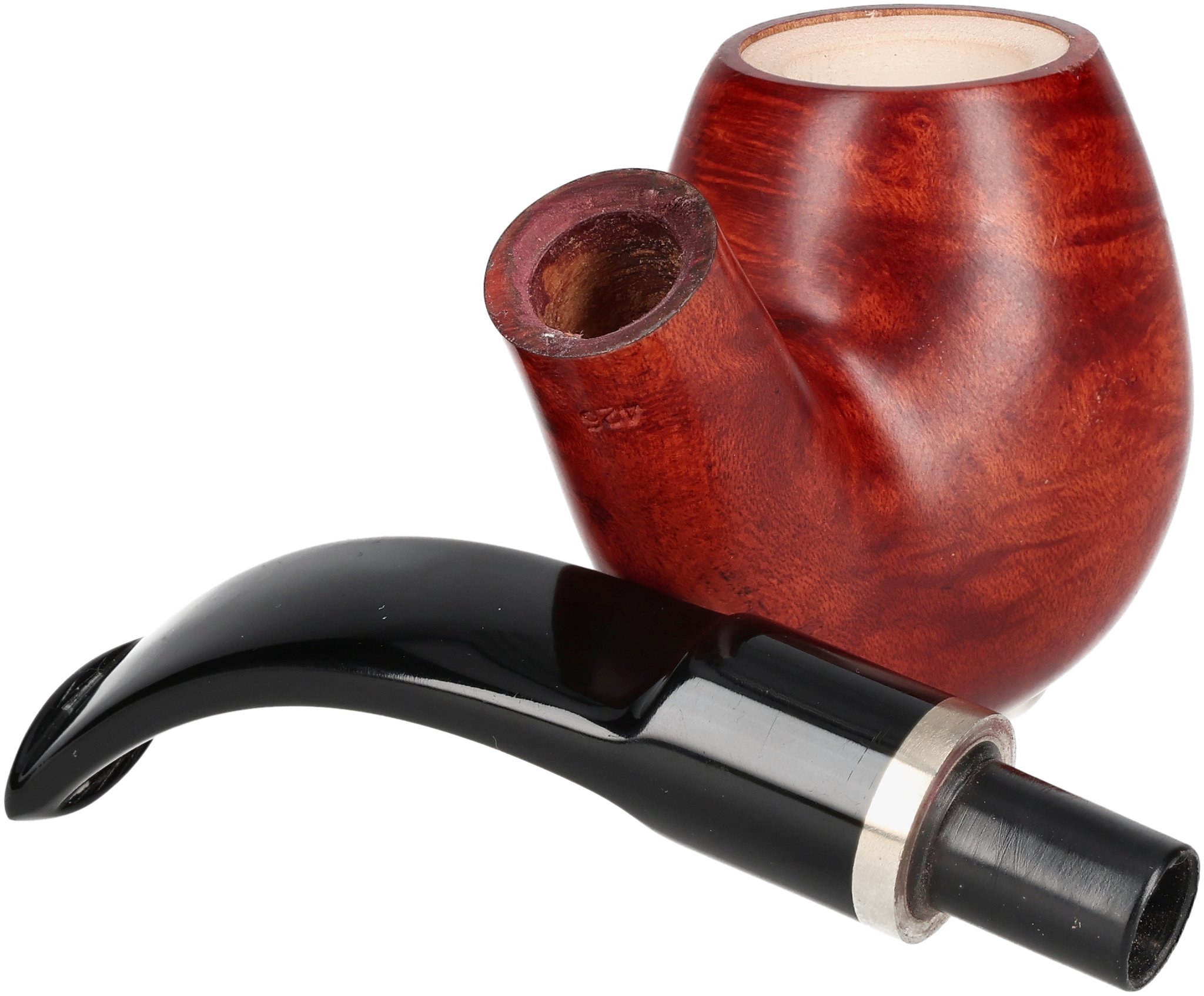 Bent Apple Rotbraun Meerschaum 04