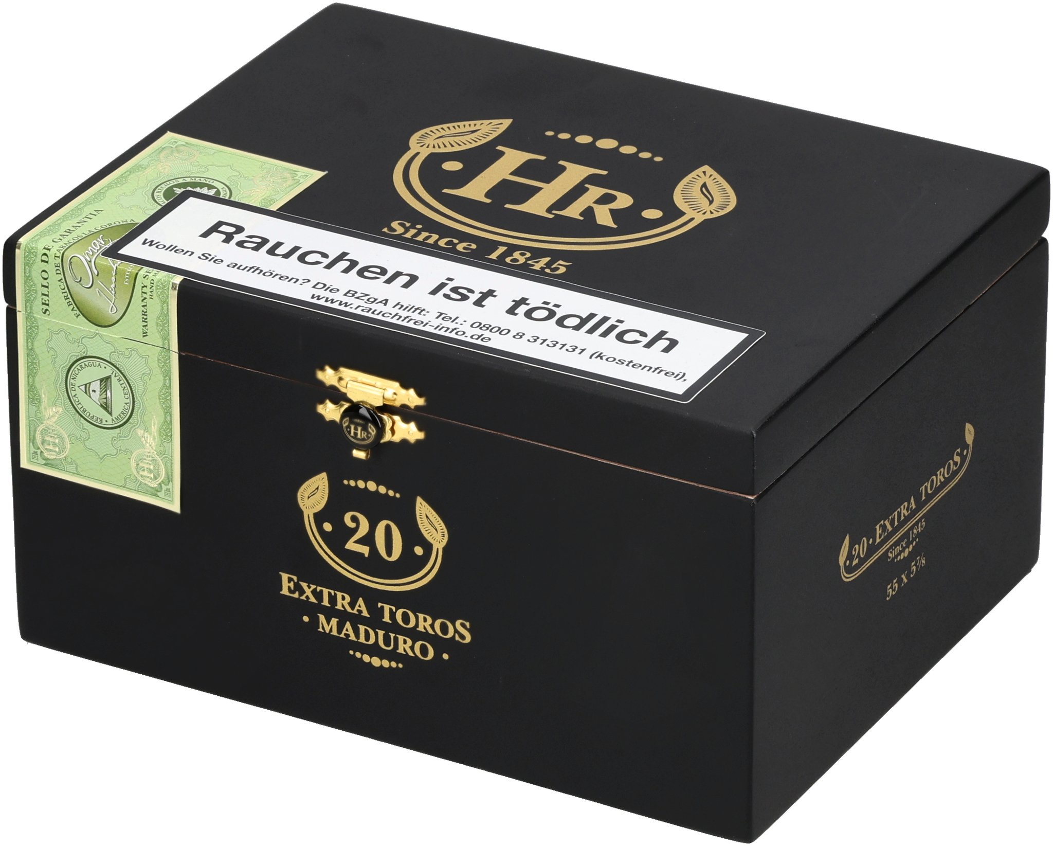 HR Black Extra Toro_Kiste