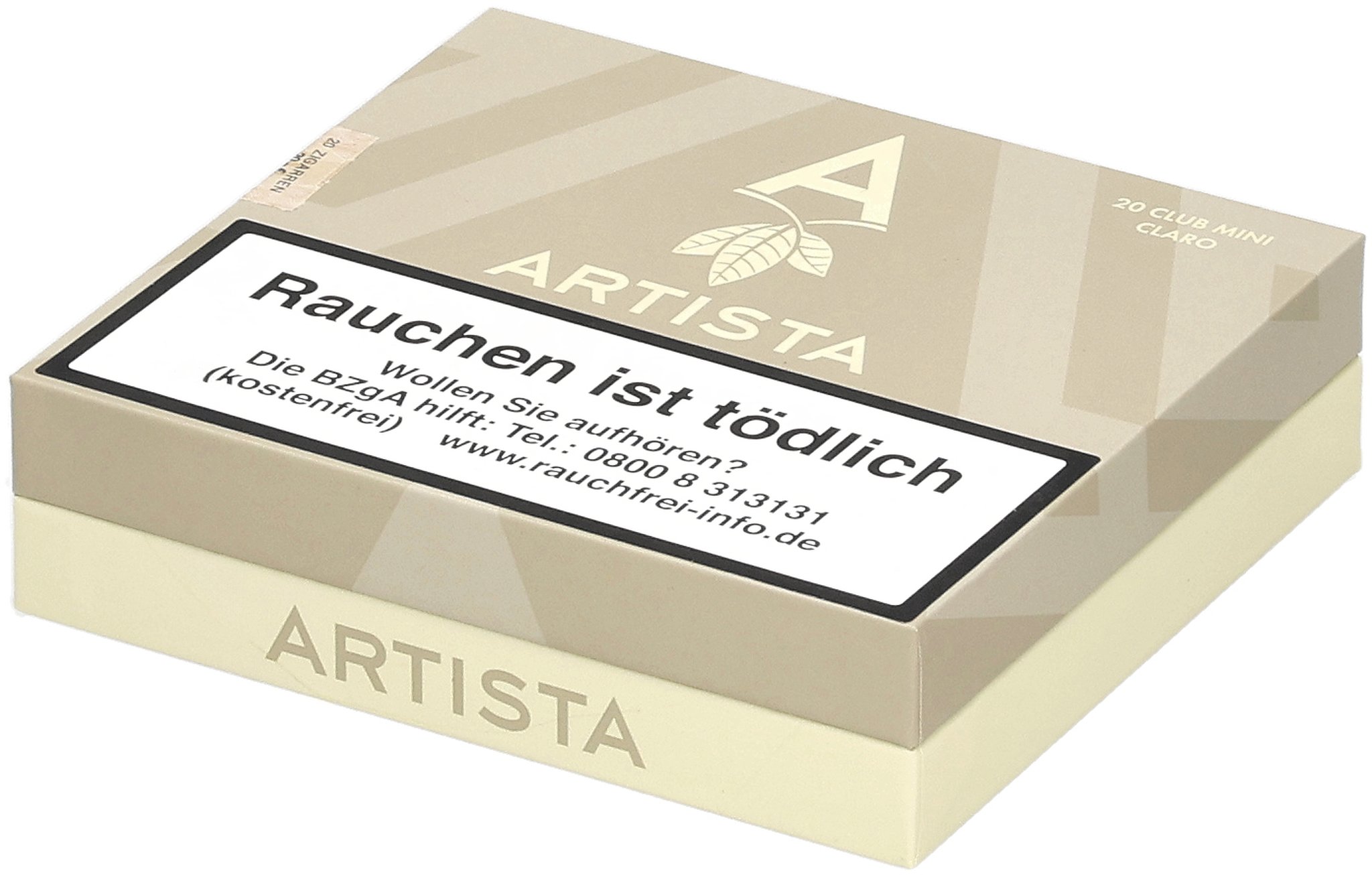 Artista Cigars Mini Club Claro